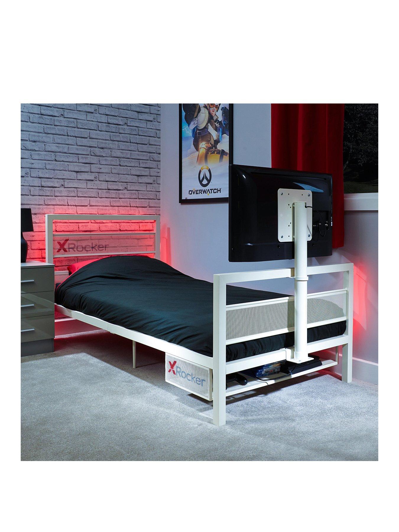 Gaming Beds  Cerberus Twist TV Gaming Bed - Carbon Red