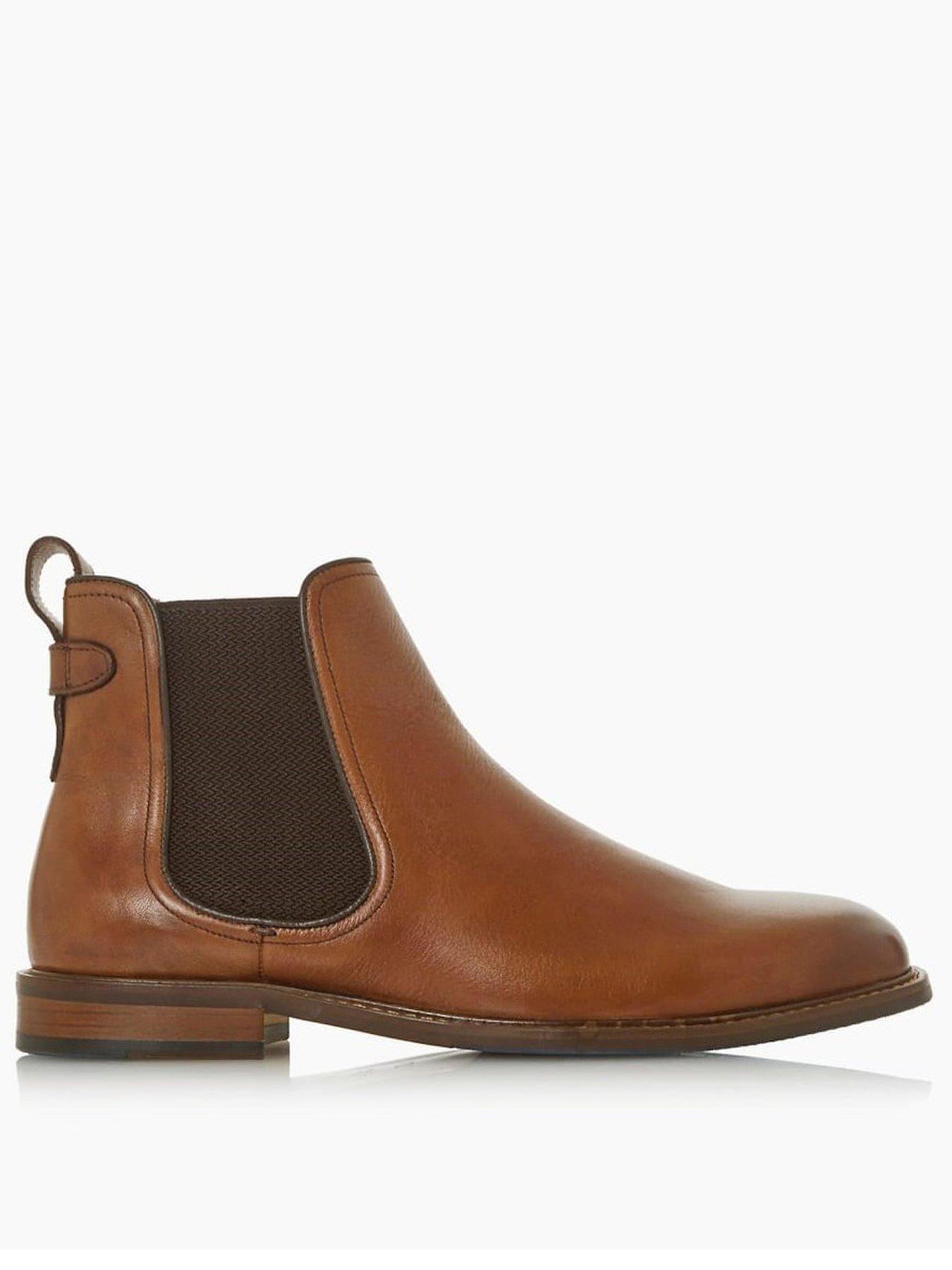 Dune brown 2024 chelsea boots