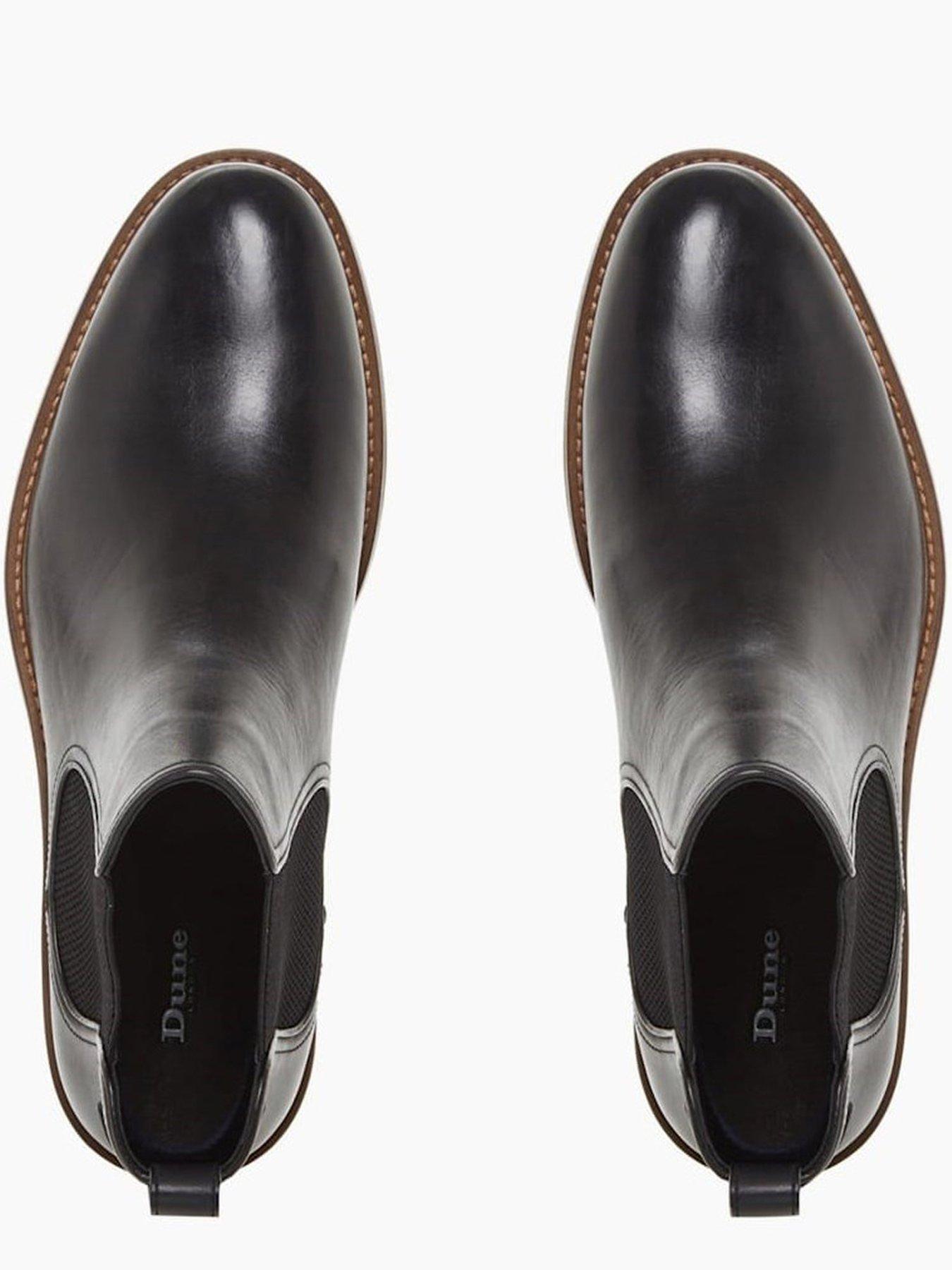 Image 4 of 4 of Dune London Dune London Character Chelsea Boot - Black