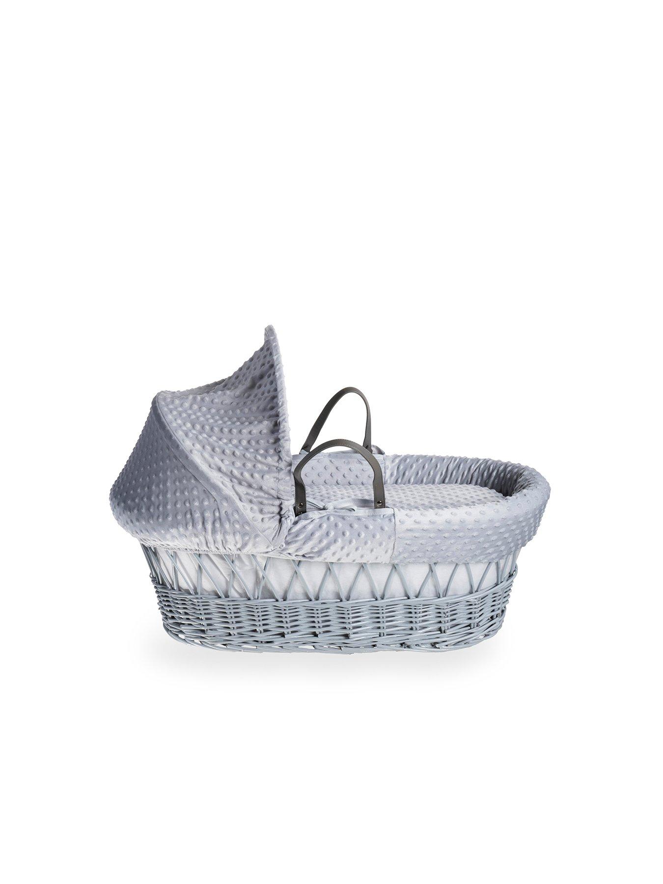 clair-de-lune-dimple-grey-wicker-moses-basket-amp-deluxe-rocking-stand-greyback