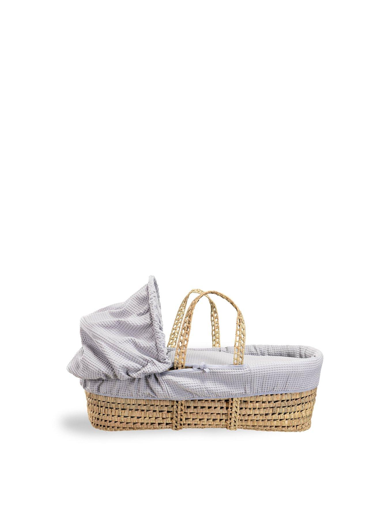 clair-de-lune-waffle-palm-moses-basket-amp-natural-folding-standback