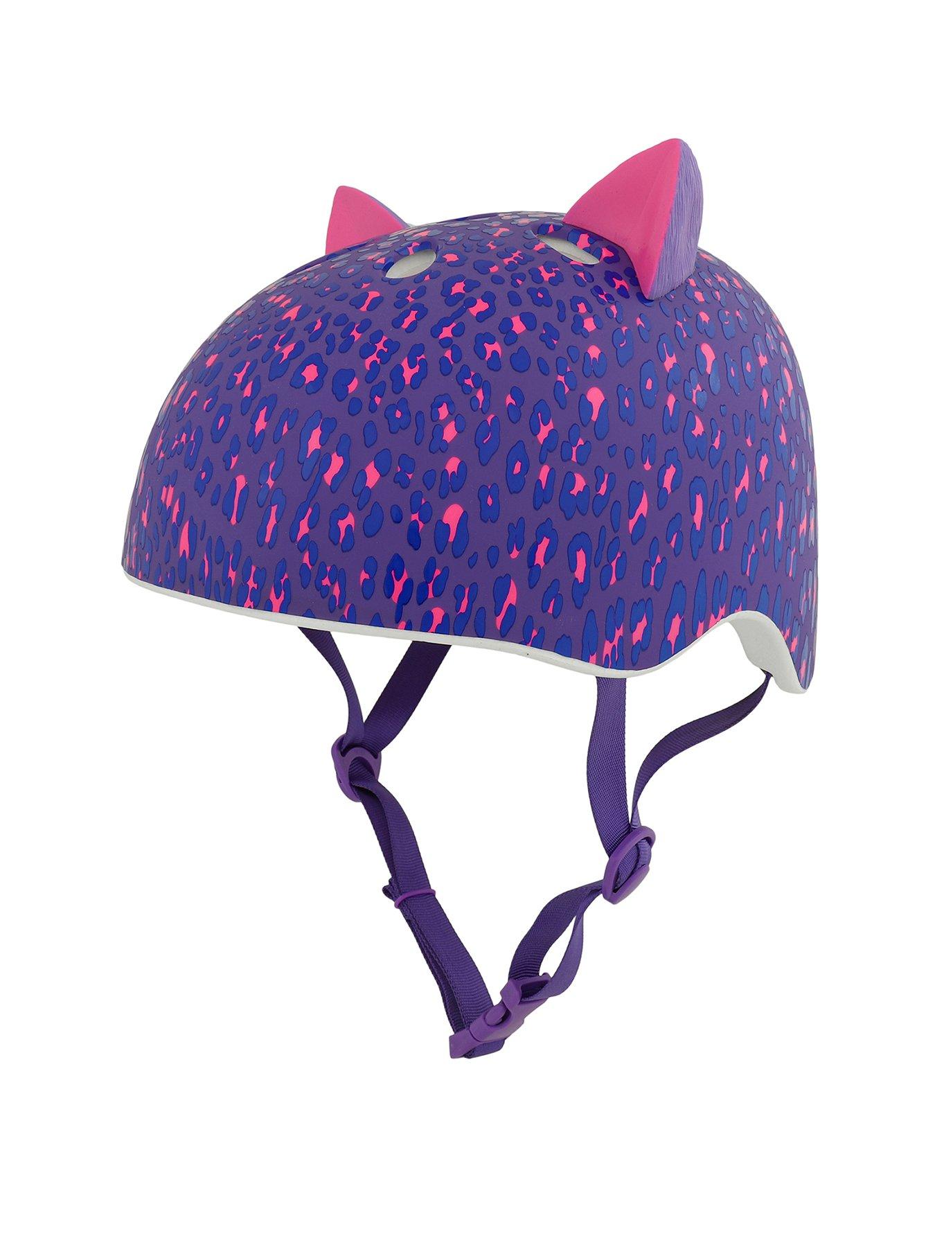 Image 1 of 5 of Krash Leopard Kitty Youth Cycle Helmet 54-58cms 8+ With Fit System