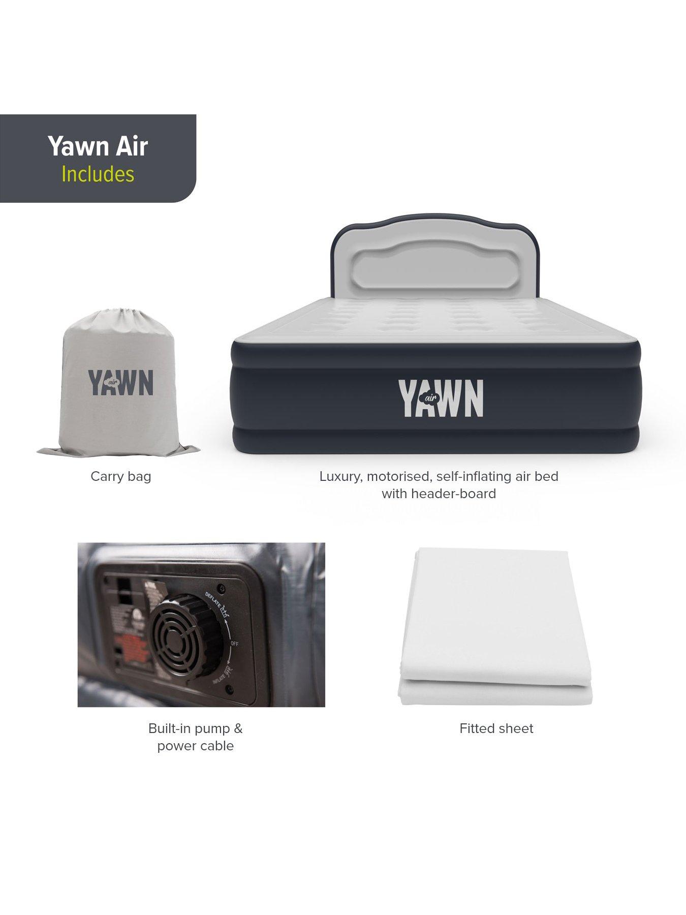 Image 2 of 8 of Yawn Air Bed DELUXE with Custom Fitted Sheet Included, Double