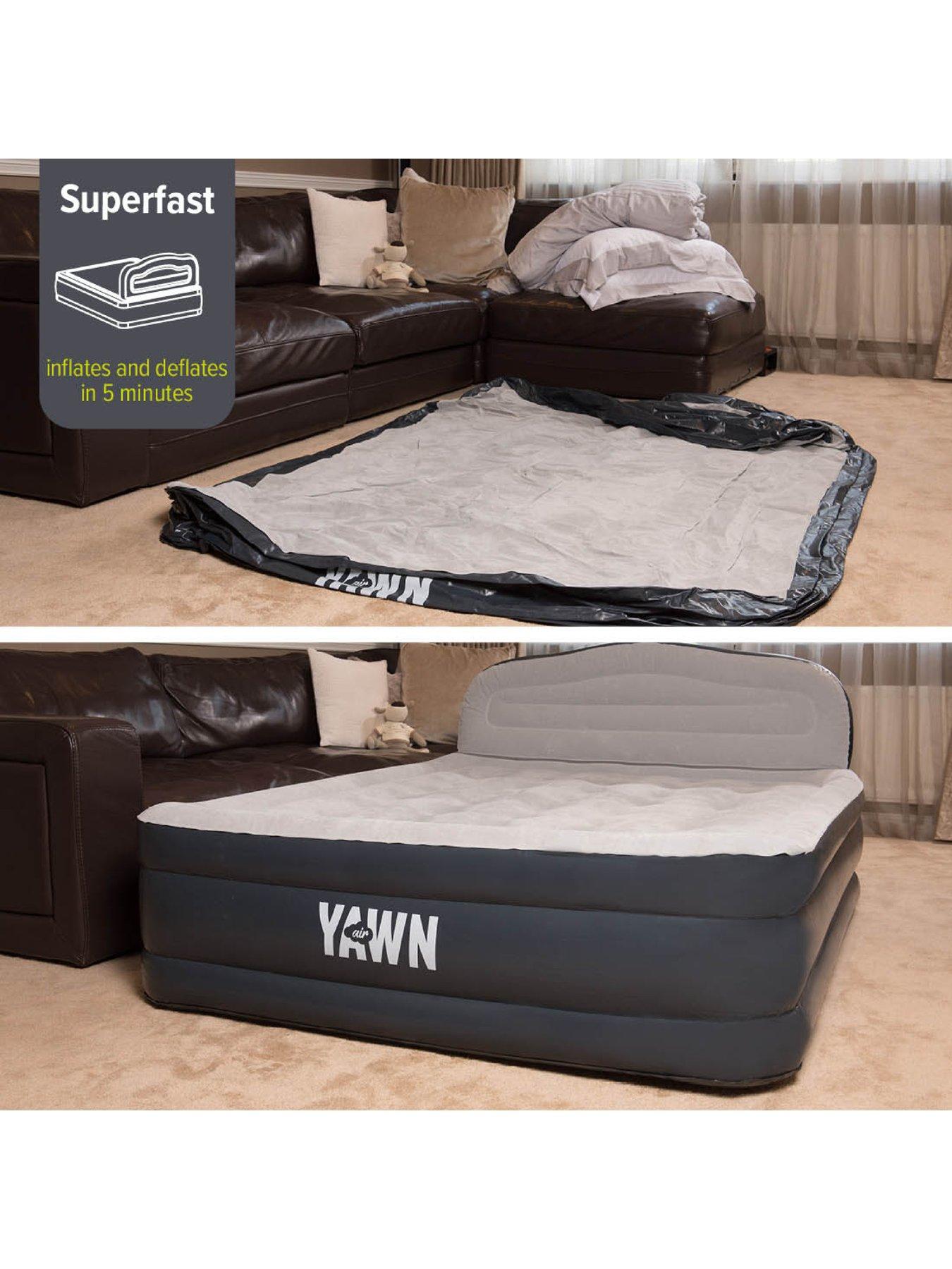 Image 5 of 8 of Yawn Air Bed DELUXE with Custom Fitted Sheet Included, Double