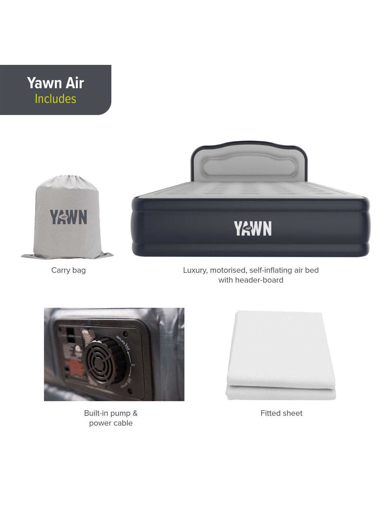 Image 2 of 8 of Yawn Air Bed DELUXE with Custom Fitted Sheet Included, King