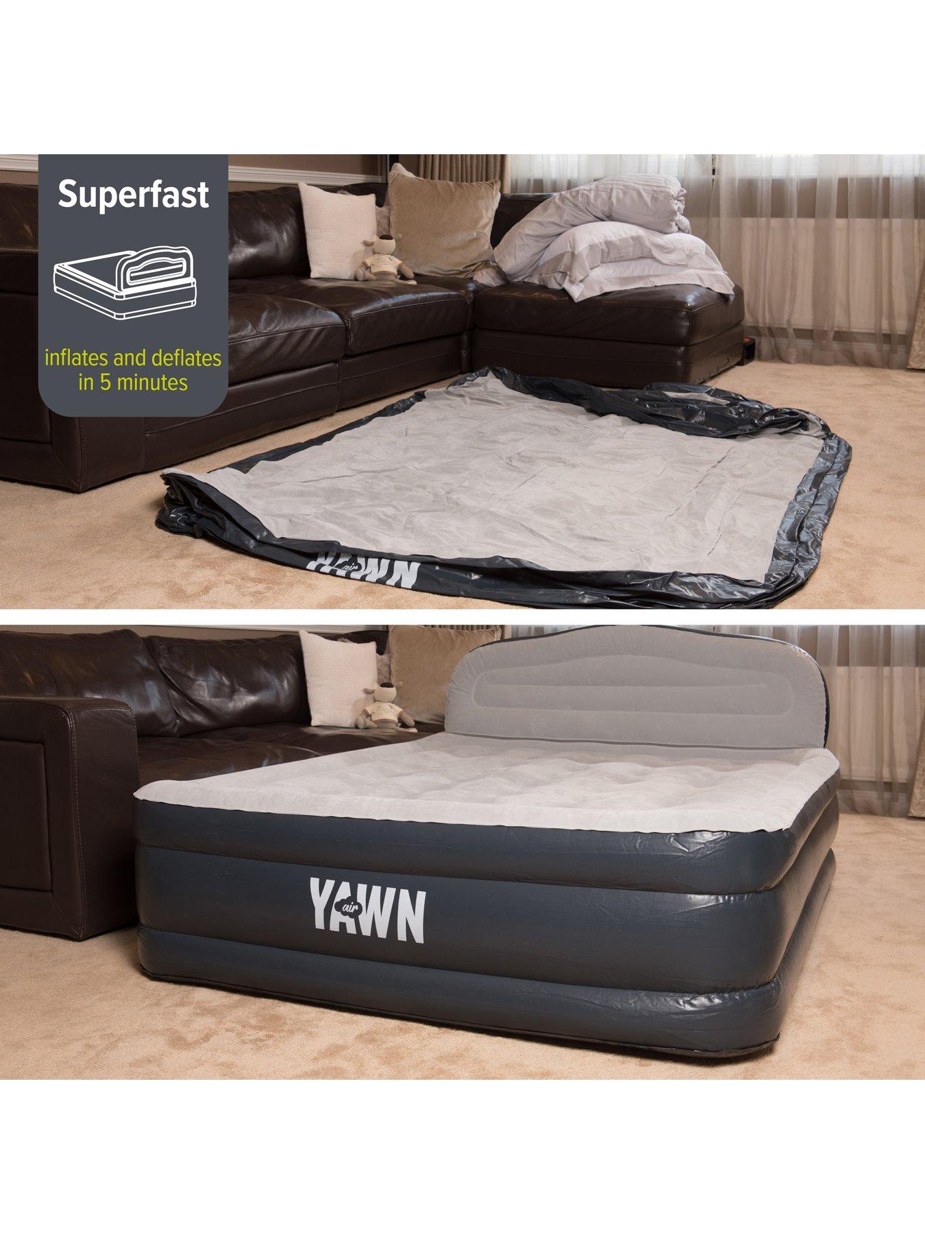 Image 6 of 8 of Yawn Air Bed DELUXE with Custom Fitted Sheet Included, King