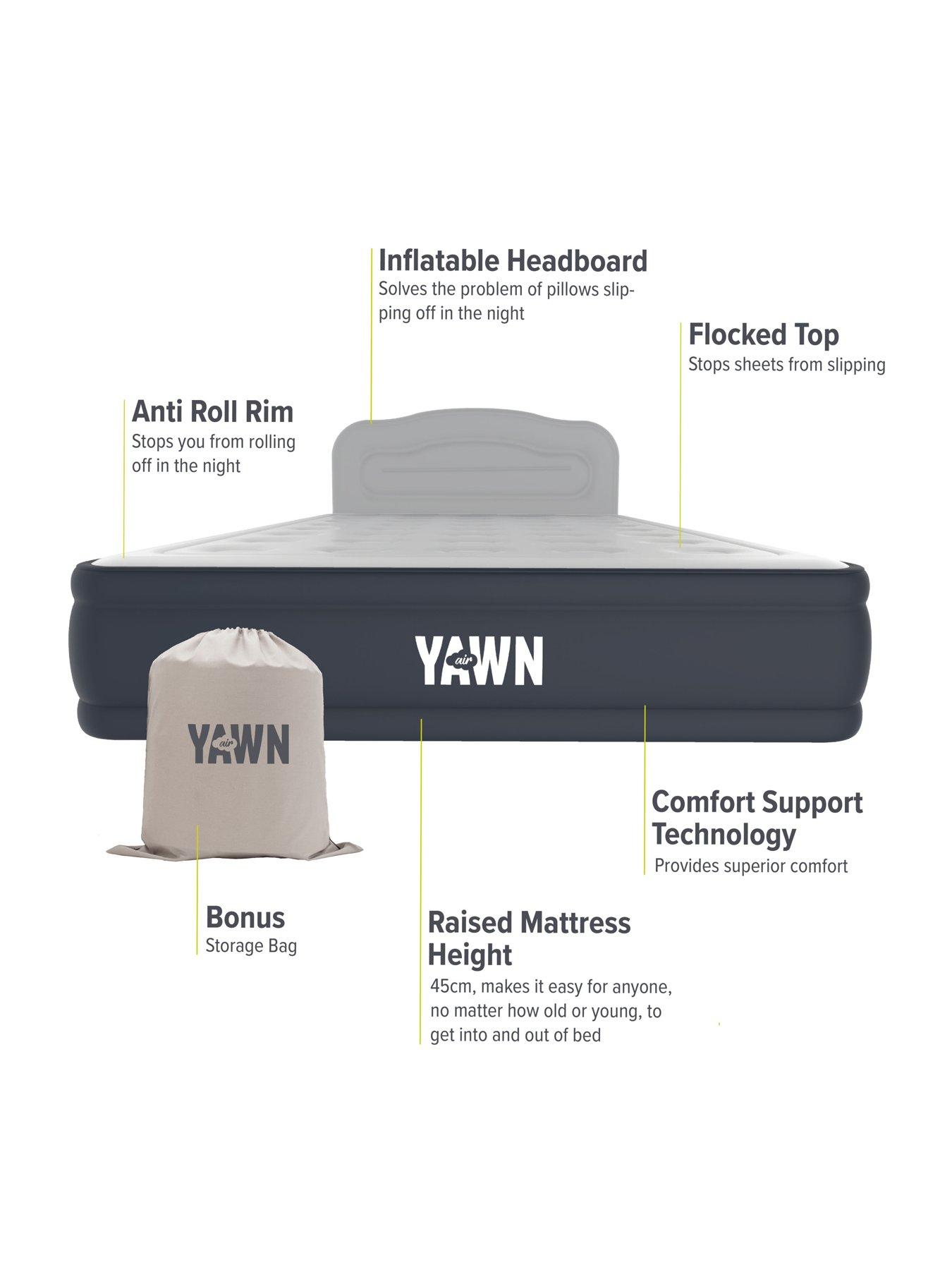 Image 7 of 8 of Yawn Air Bed DELUXE with Custom Fitted Sheet Included, King