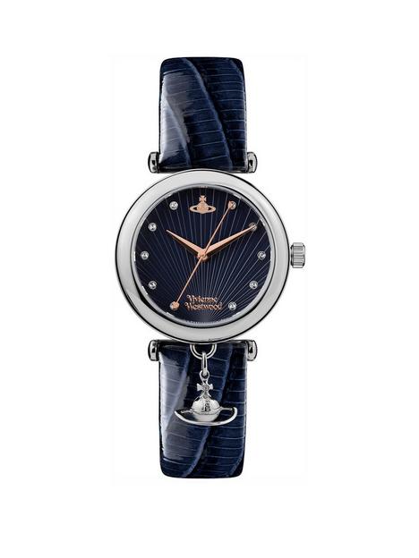 vivienne-westwood-ladies-trafalgarnbspquartz-watch-with-navy-dial-amp-navy-leather-strap