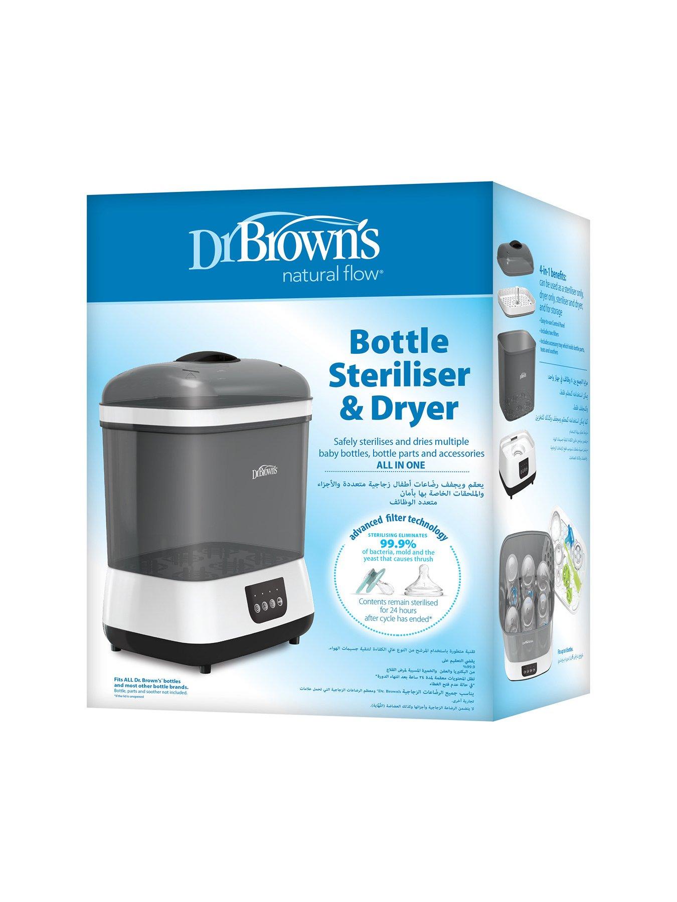 Dr Browns Clean Steam Bottle Steriliser and Dryer Very Ireland