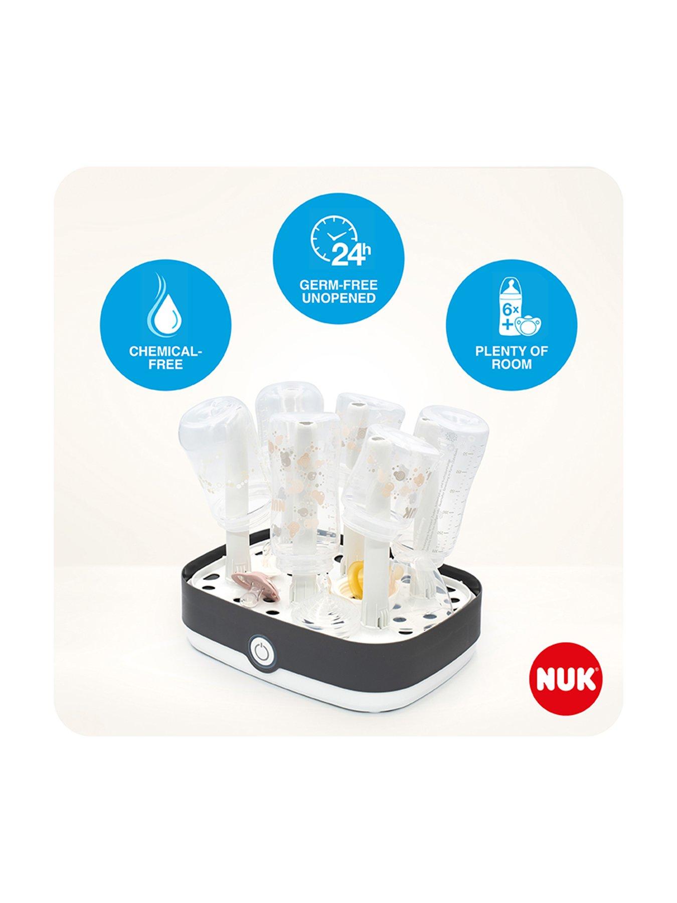 Nuk vario express sales steam steriliser