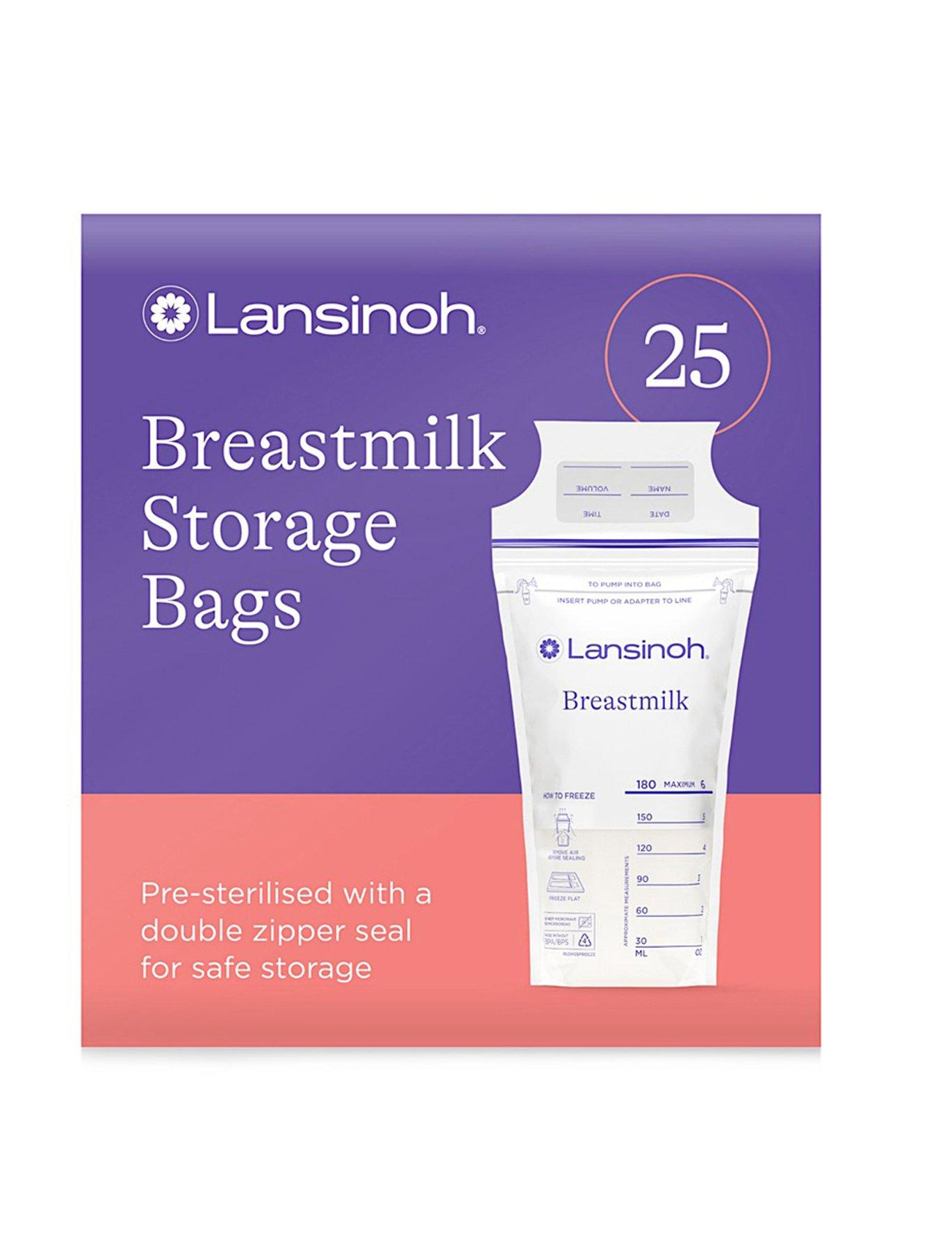 Image 1 of 8 of Lansinoh Breast Milk Storage Bags 50 Pack