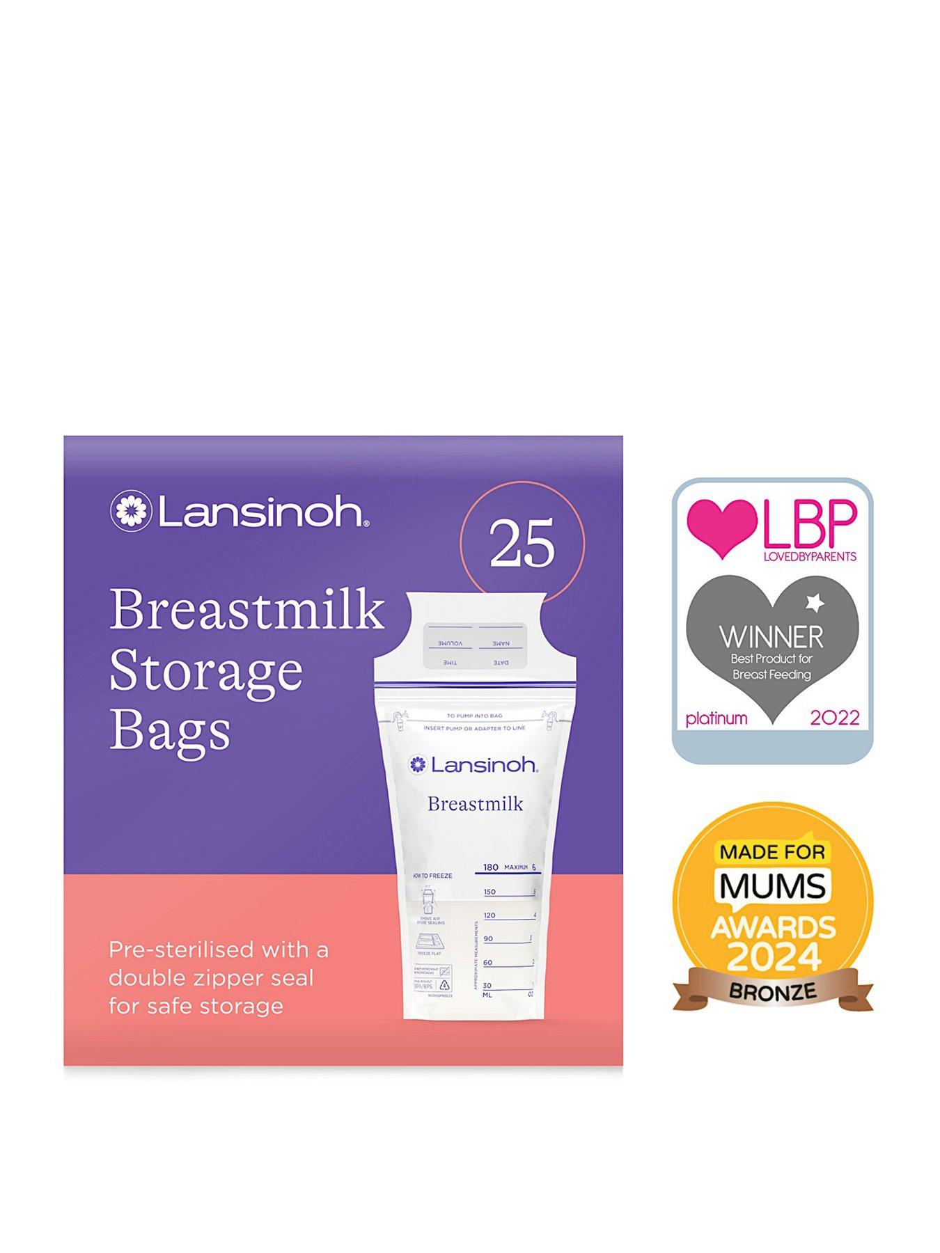 Image 2 of 8 of Lansinoh Breast Milk Storage Bags 50 Pack