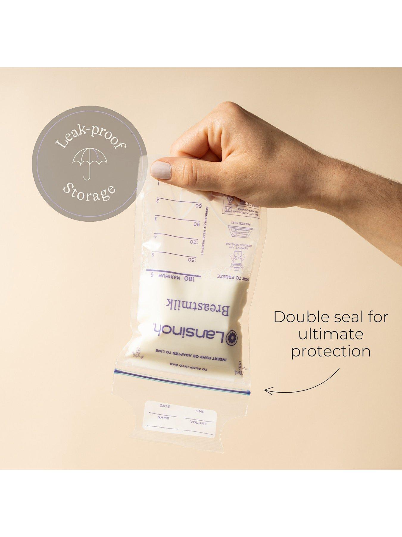 Image 4 of 8 of Lansinoh Breast Milk Storage Bags 50 Pack