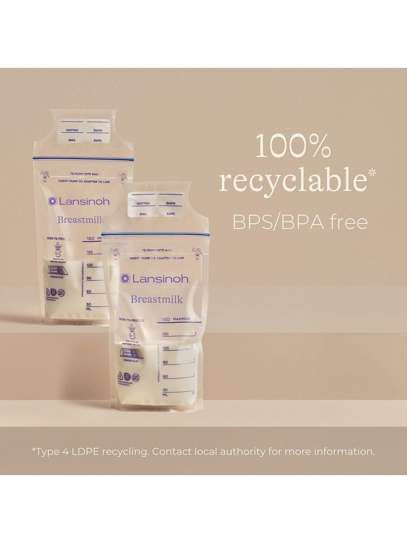 Image 6 of 8 of Lansinoh Breast Milk Storage Bags 50 Pack