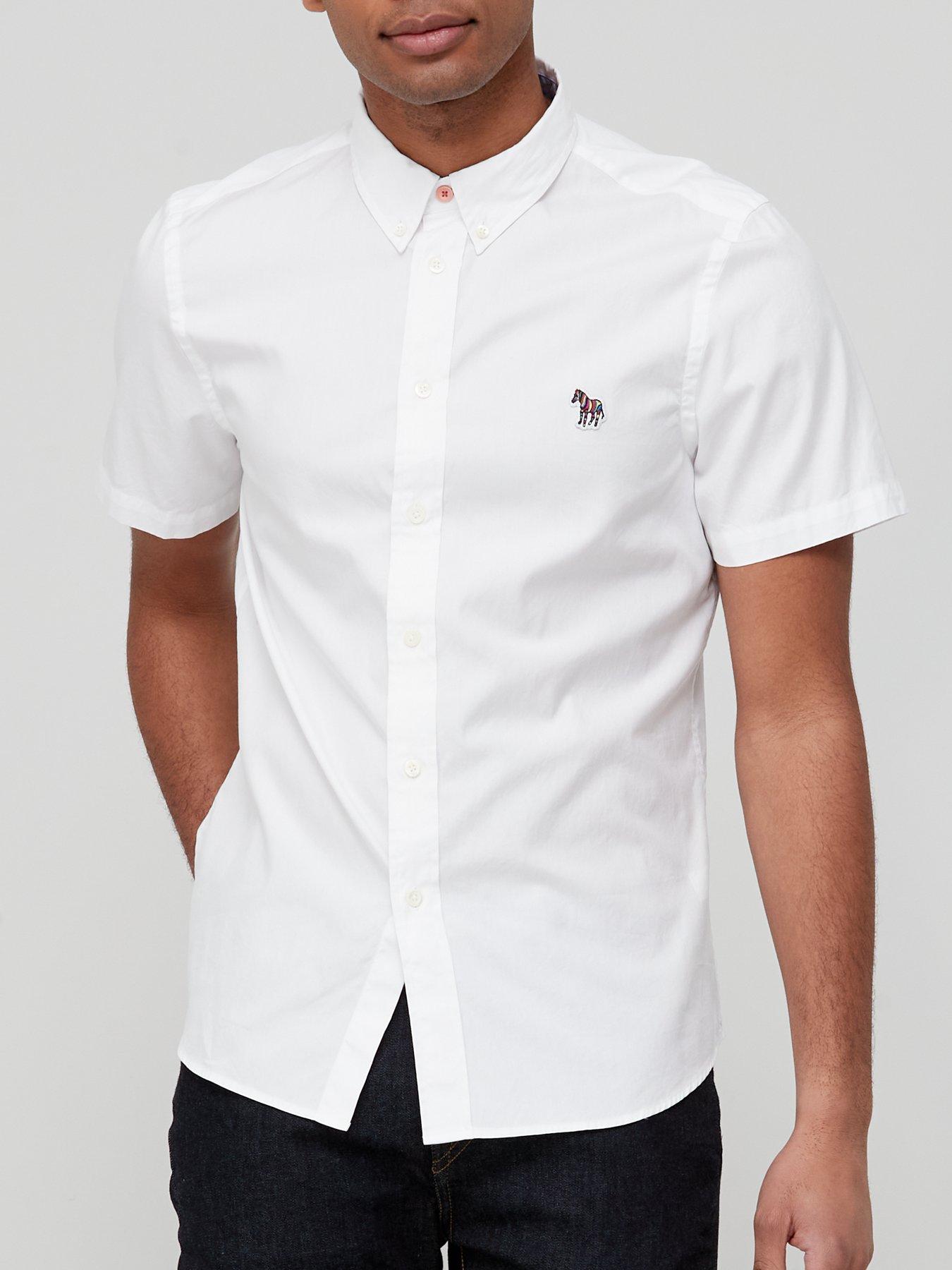 ps-paul-smith-ps-paul-smith-zebra-badge-short-sleeve-tailored-fit-shirt-white