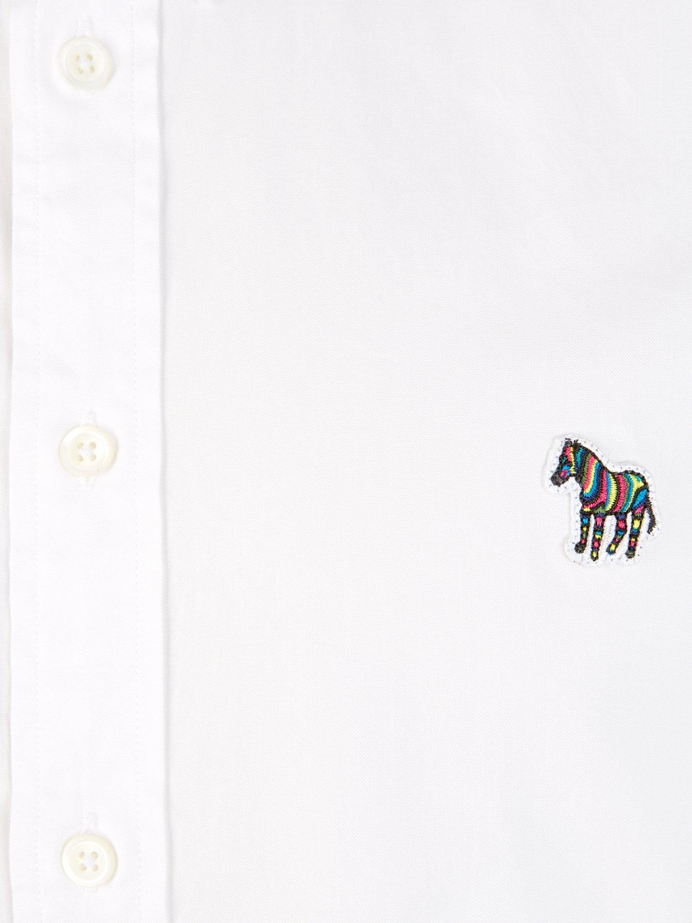 ps-paul-smith-ps-paul-smith-zebra-badge-short-sleeve-tailored-fit-shirt-whitedetail