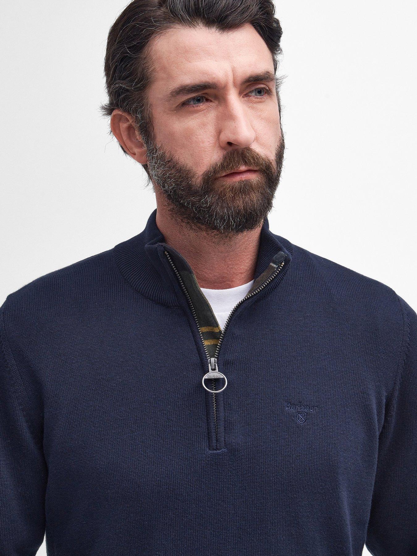 barbour-barbour-cotton-half-zip-knitted-jumper-navyoutfit