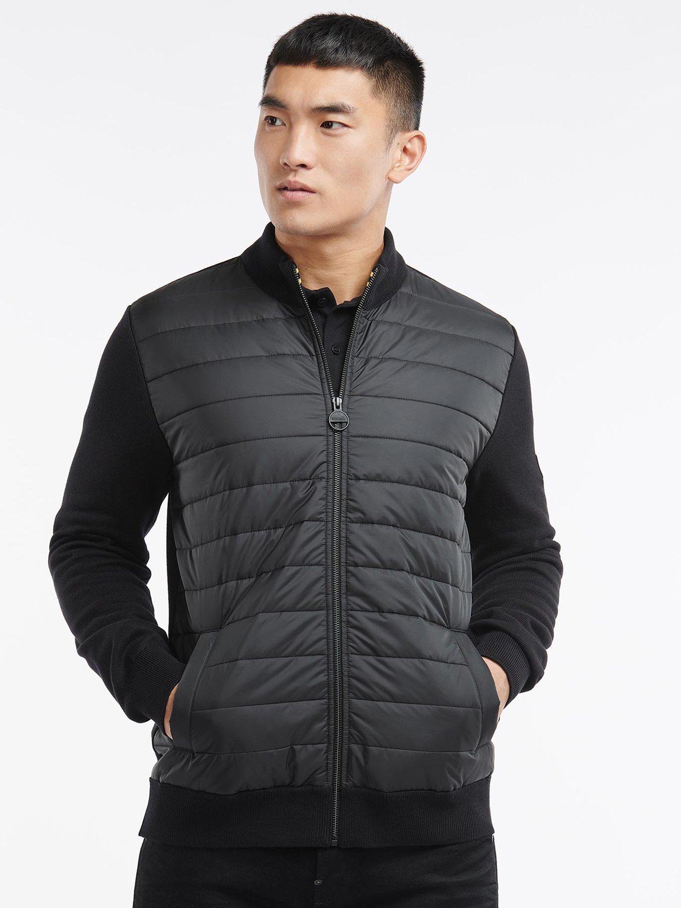 Barbour international baffle zip shop through jacket