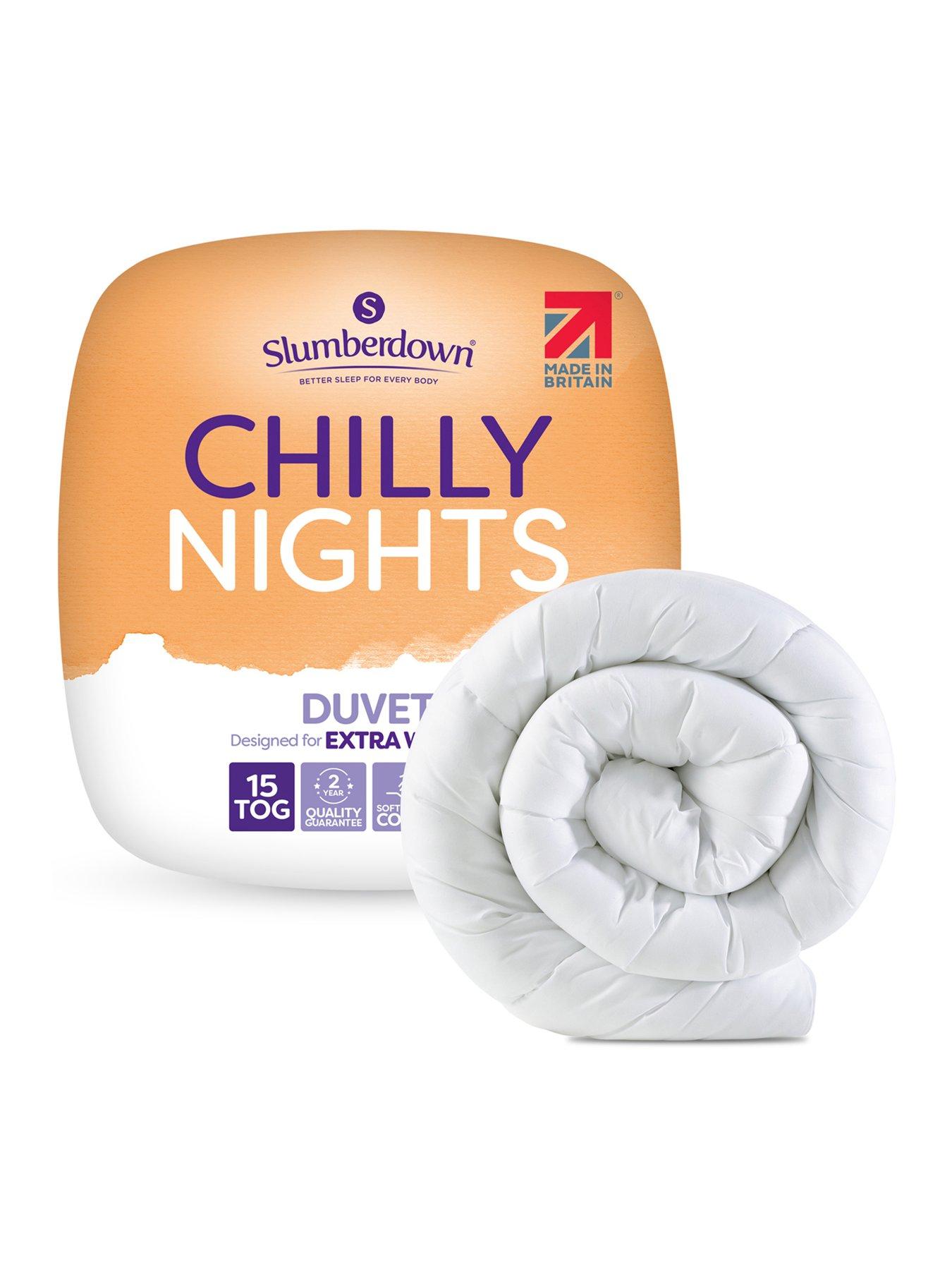 Slumberdown Chilly Nights 15 Tog DB - White