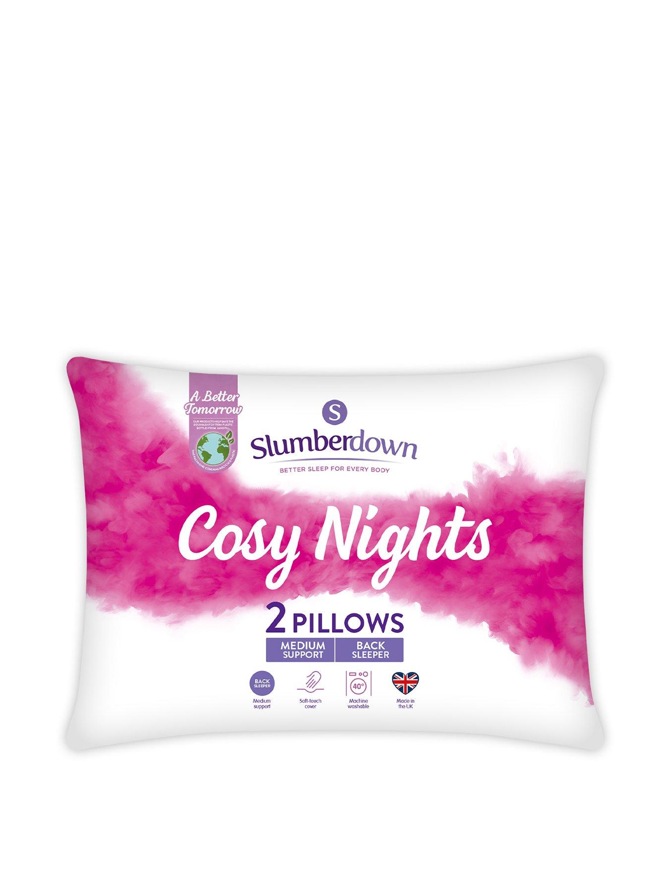 slumberdown-cosy-nights-medium-pillow-2-pack-whitefront