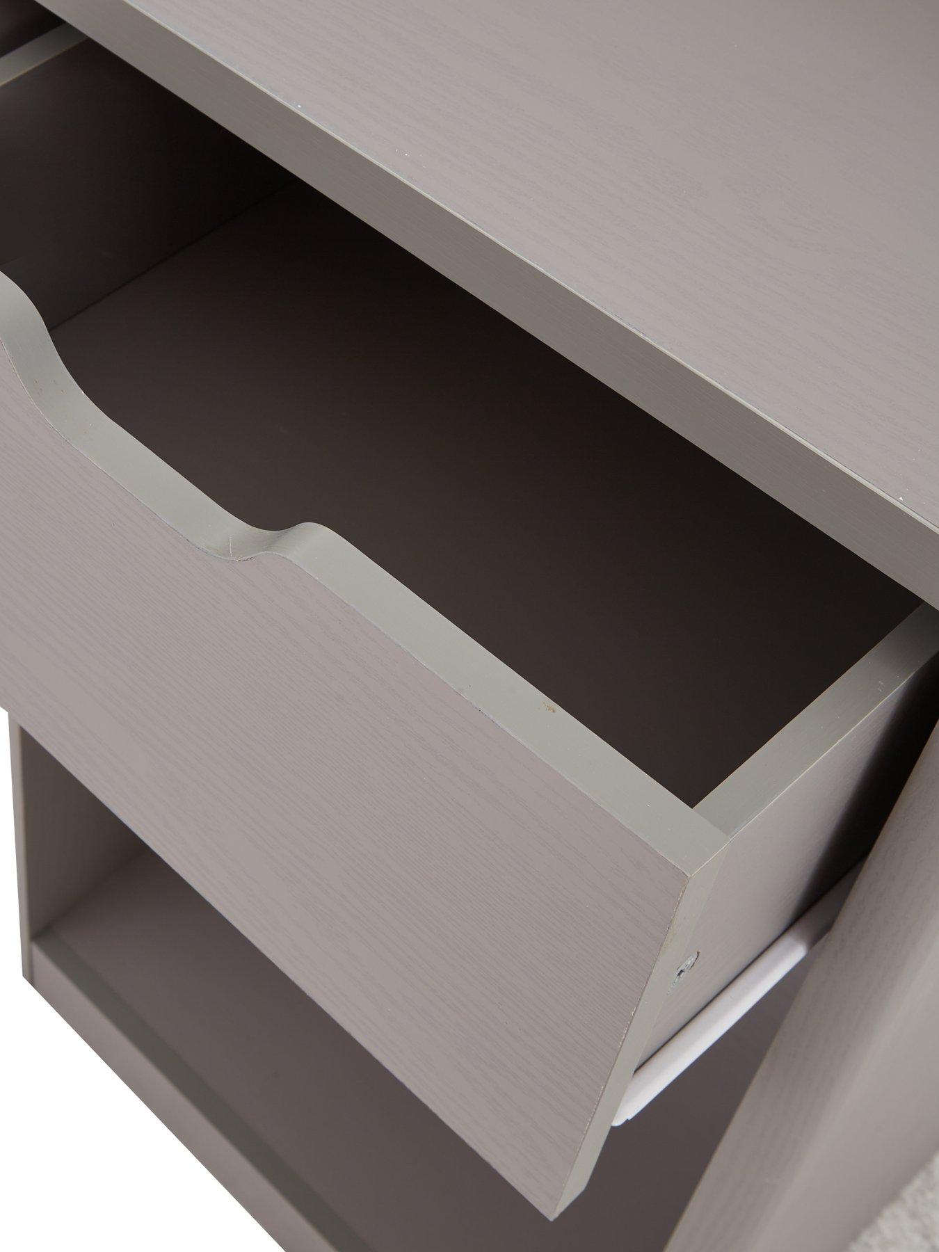 Image 4 of 5 of The Very Collection Aspen Gaming Desk - Grey Oak Effect