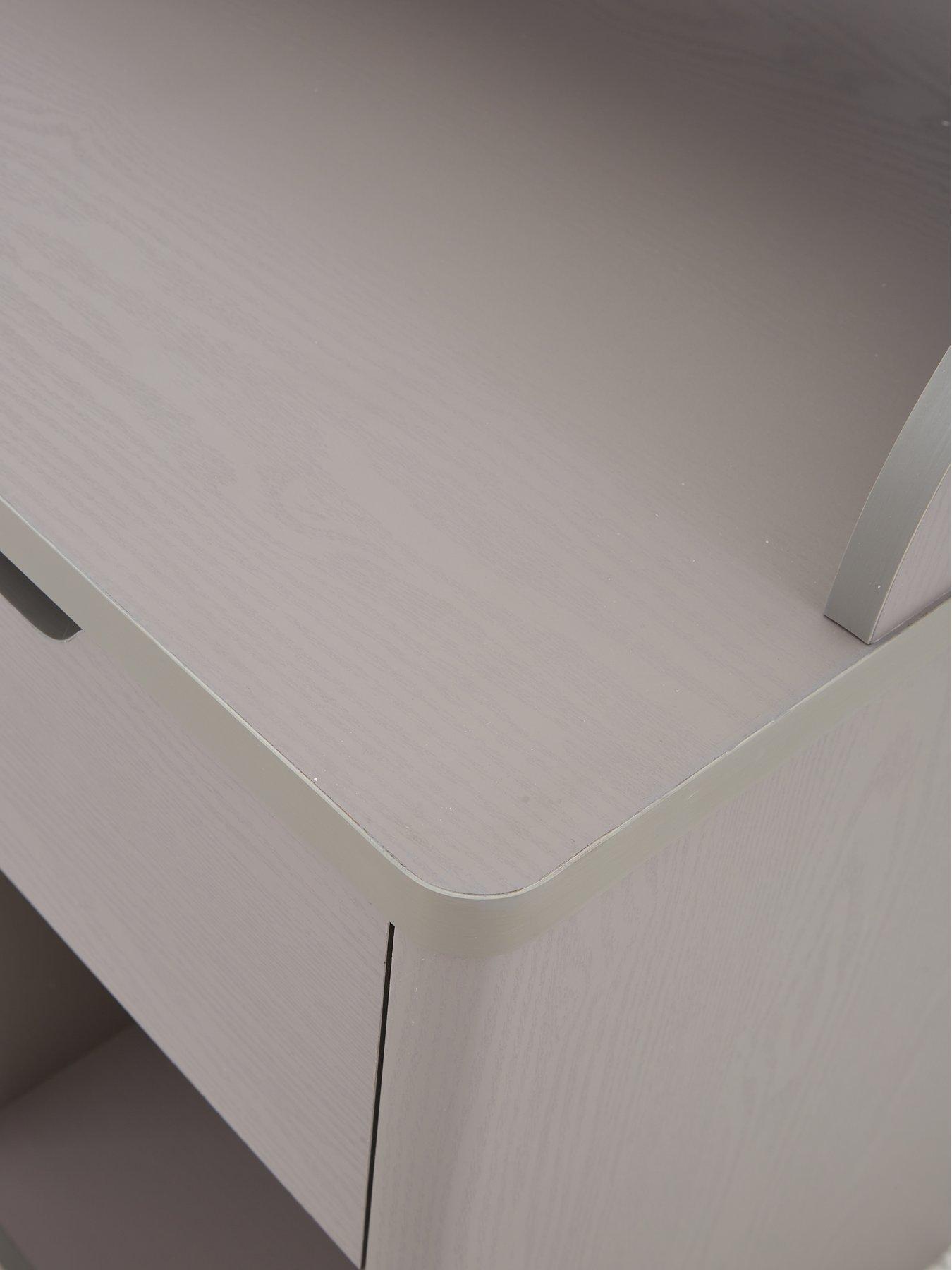 Image 5 of 5 of The Very Collection Aspen Gaming Desk - Grey Oak Effect