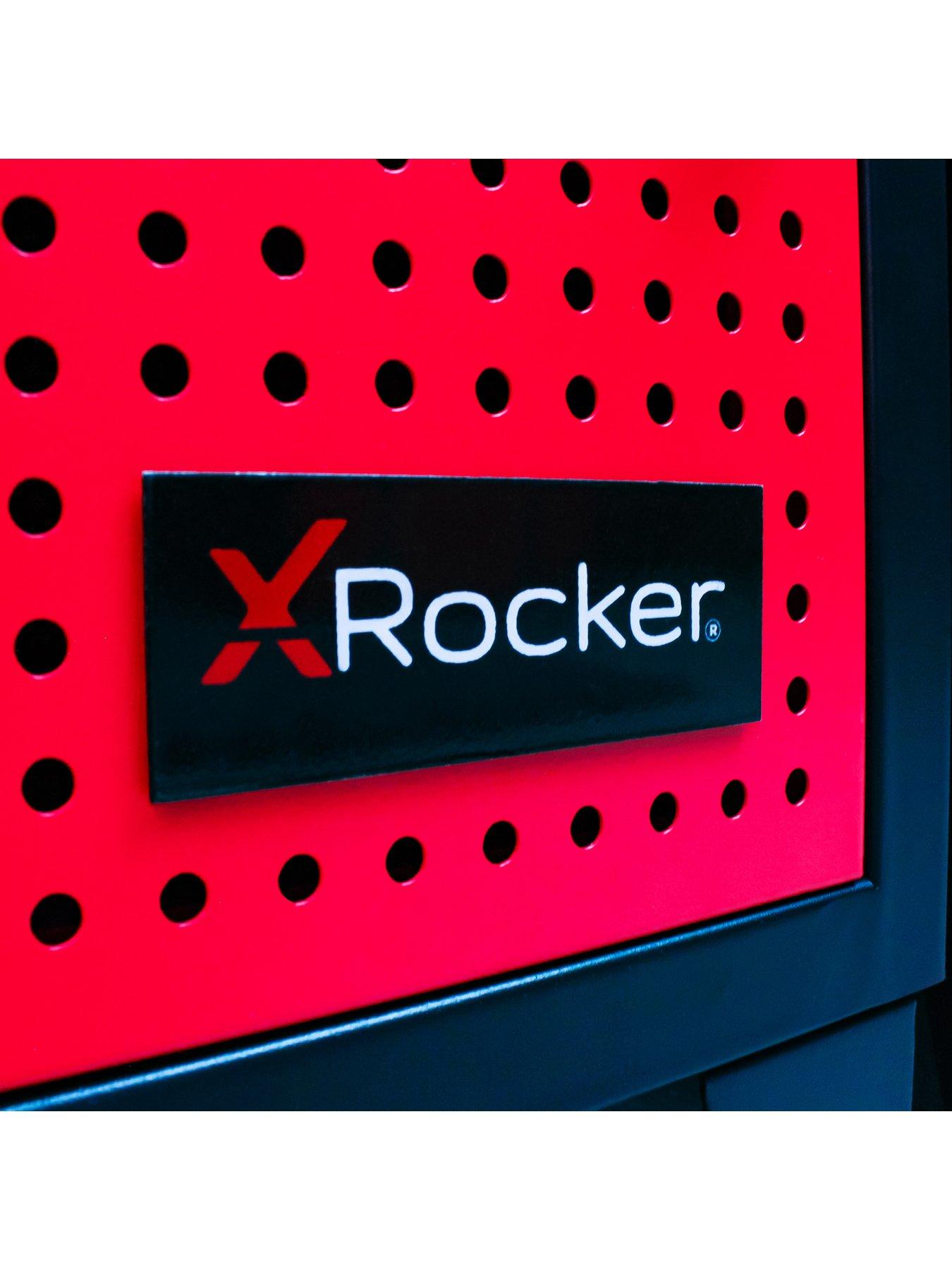 Image 5 of 7 of X Rocker MESH-TEK Tall Display Shelf with 5 Cube Storage