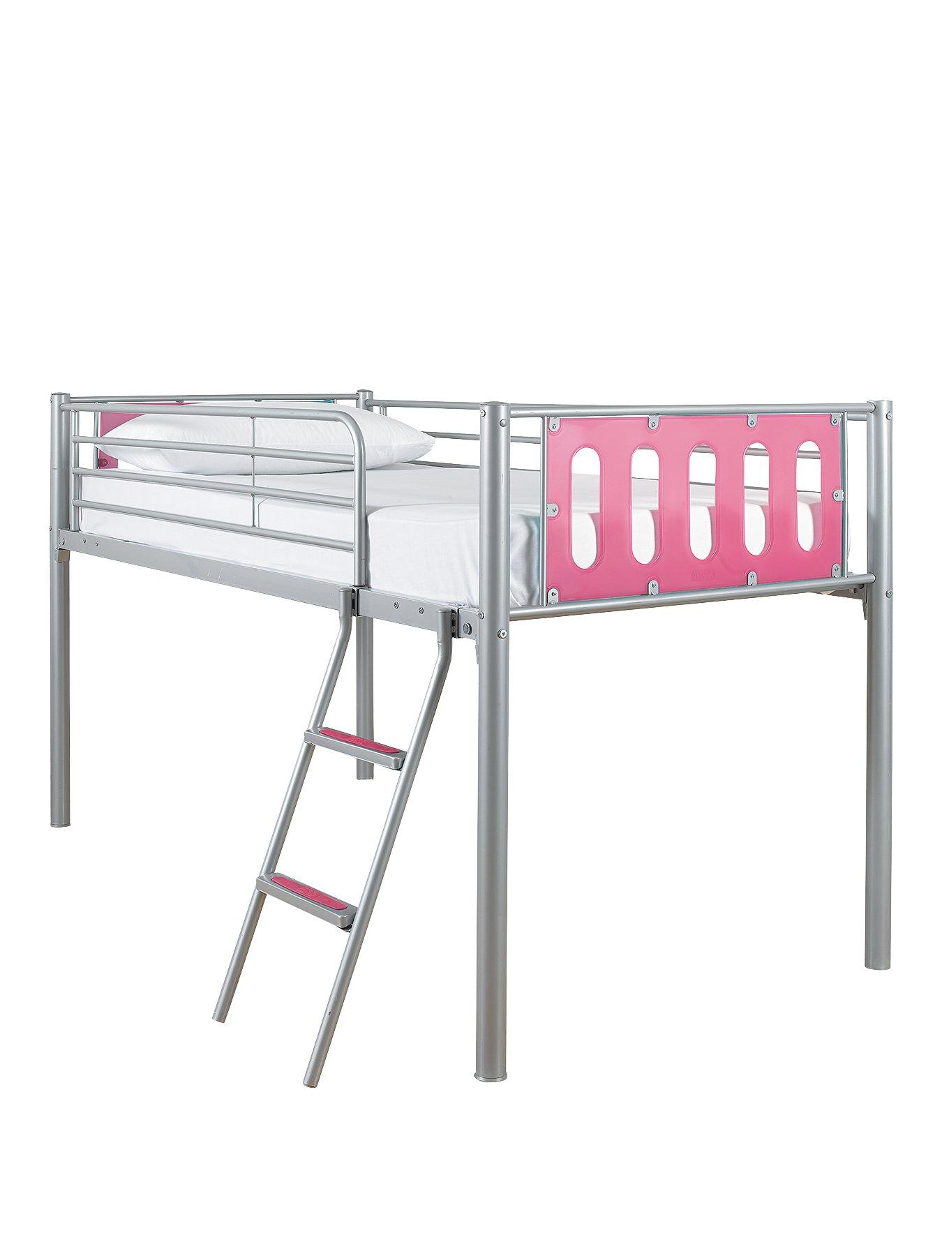 very-home-cyber-mid-sleeper-bed-frame-with-mattress-options-buy-and-savestillFront