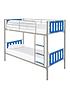 very-home-cyber-metalnbspbunk-bed-can-be-split-into-2nbspbeds-with-mattress-options-buy-amp-savestillFront