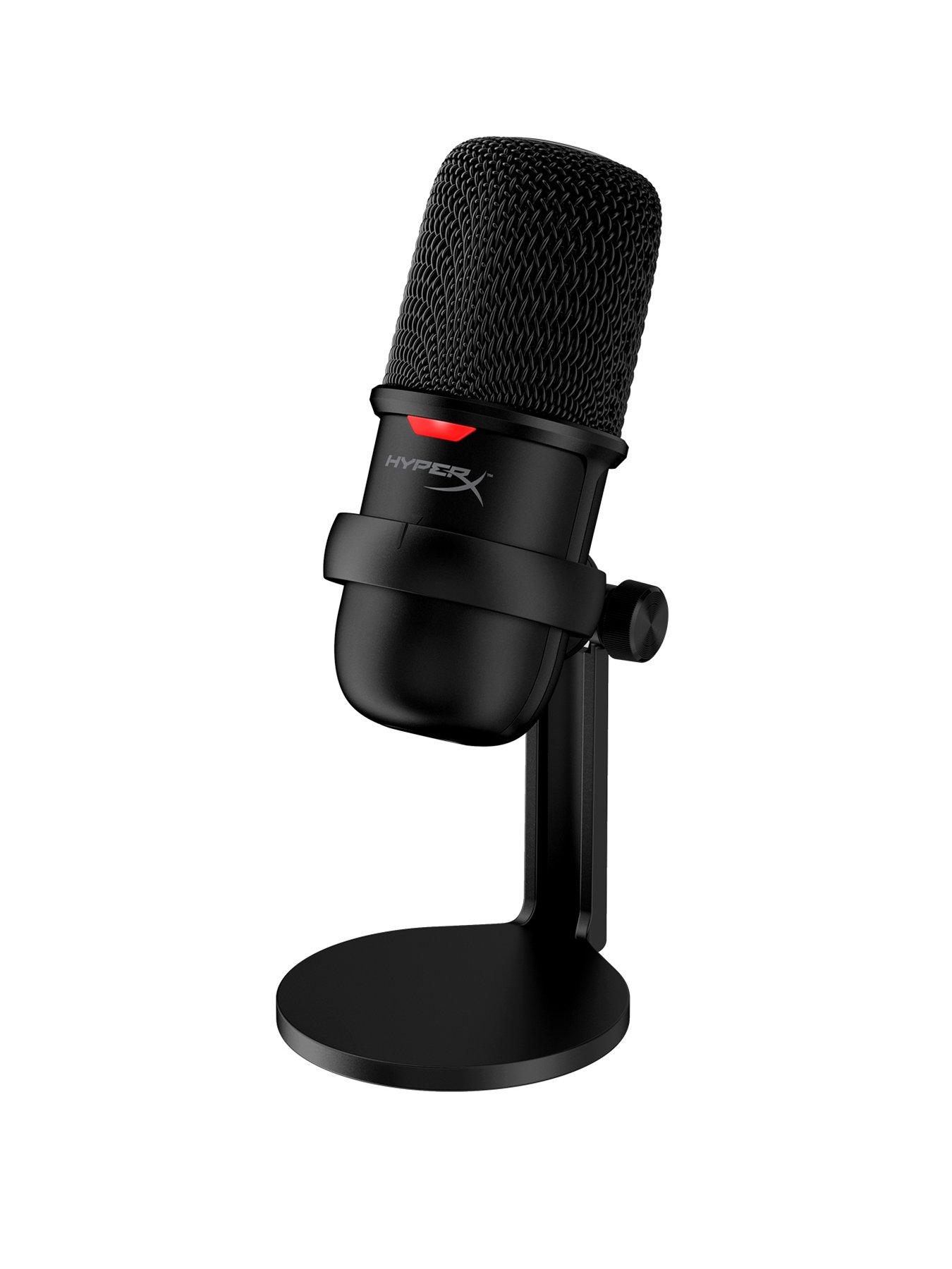 undefined SoloCast USB Desktop Gaming Microphone - PC | Mac | PS5 | PS4 - Black