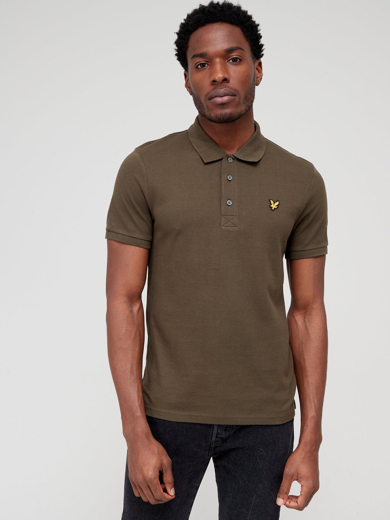 Plain Polo Shirt Dark Green