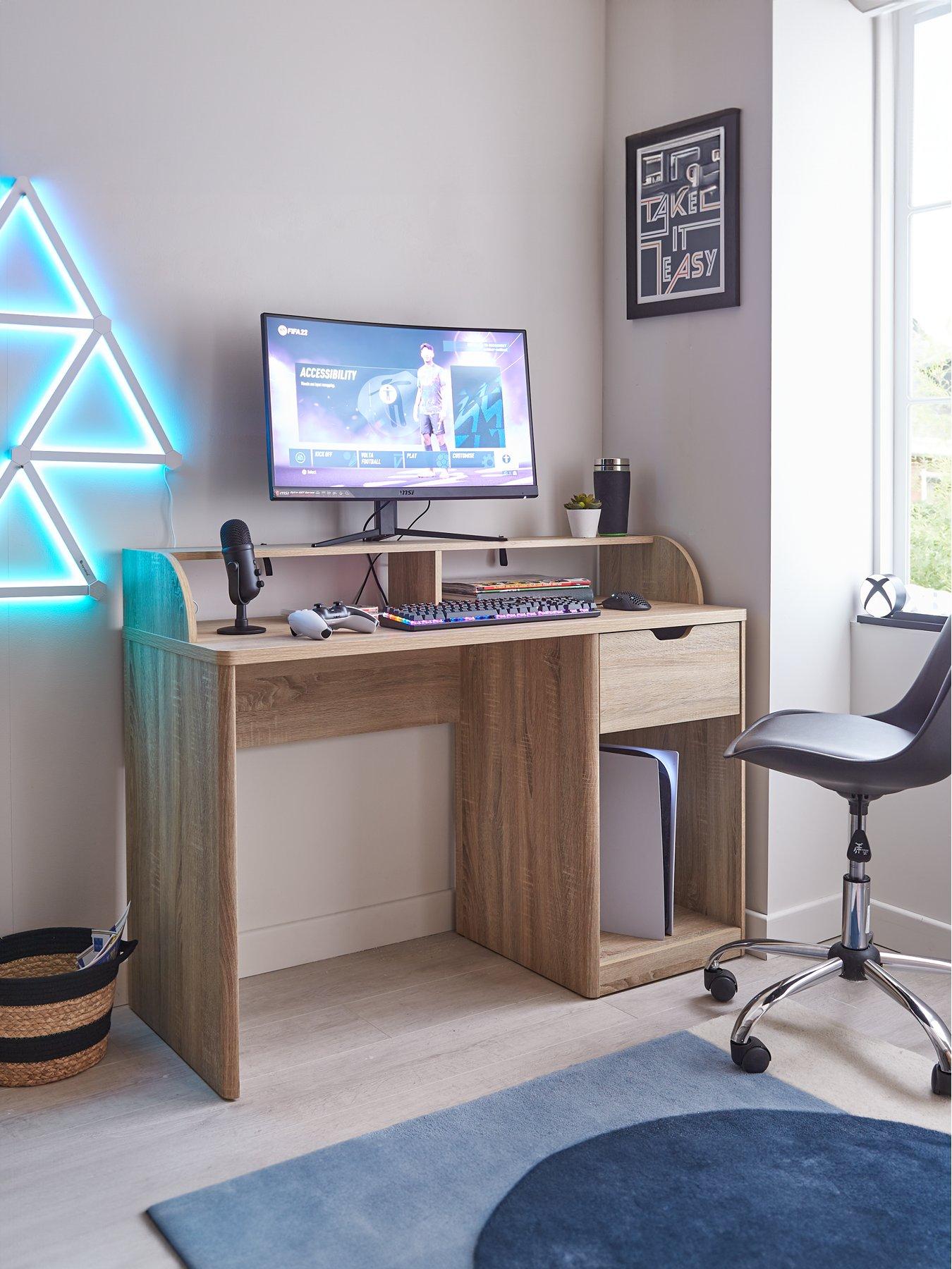 very-home-aspen-gaming-desk-oak-effect