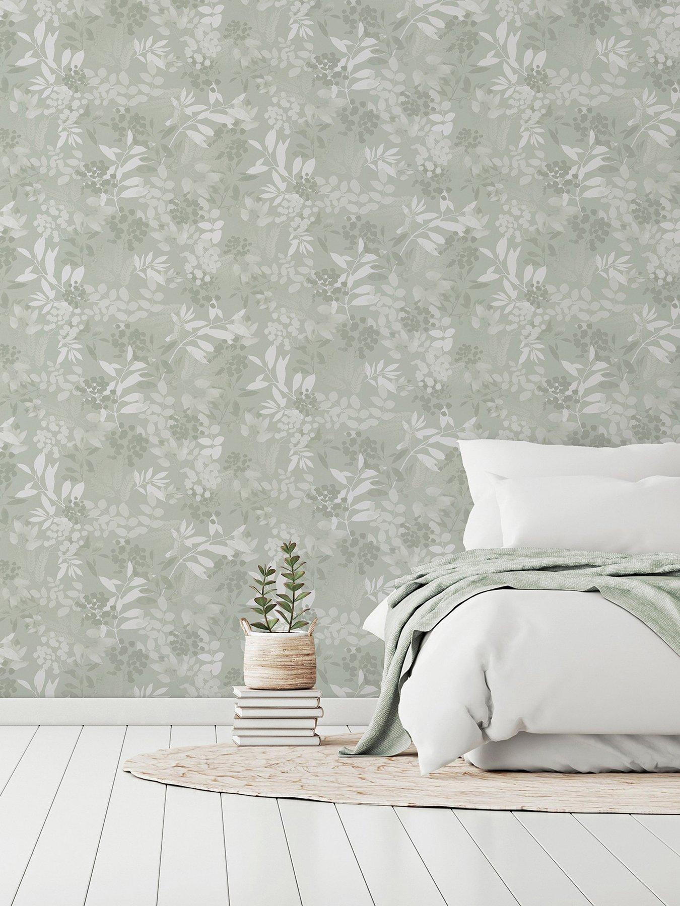 arthouse-arthouse-soft-leaves-green-wallpaper