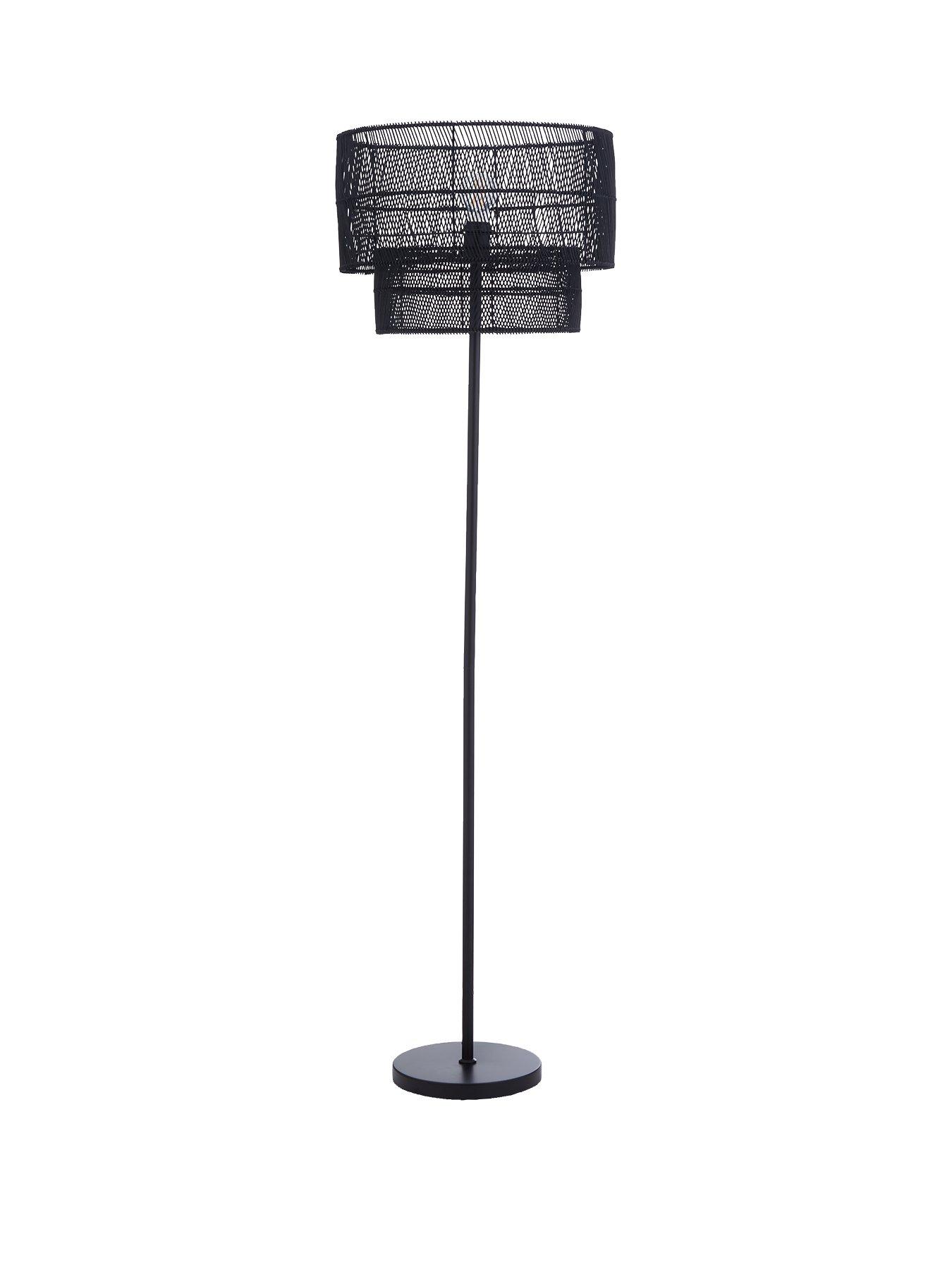 very-home-amira-2-tier-rattan-floor-lamp