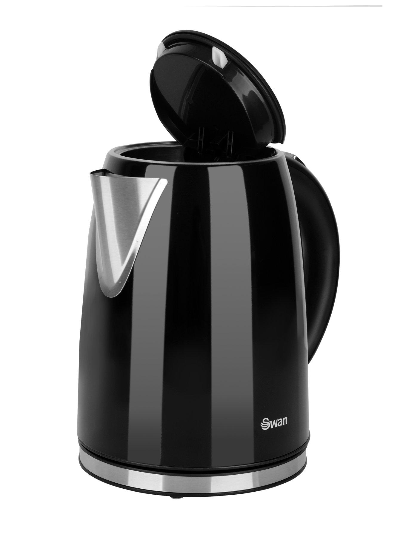 Image 5 of 6 of Swan Kettle &amp; Toaster 4-Slice Twin Pack&nbsp;- Black