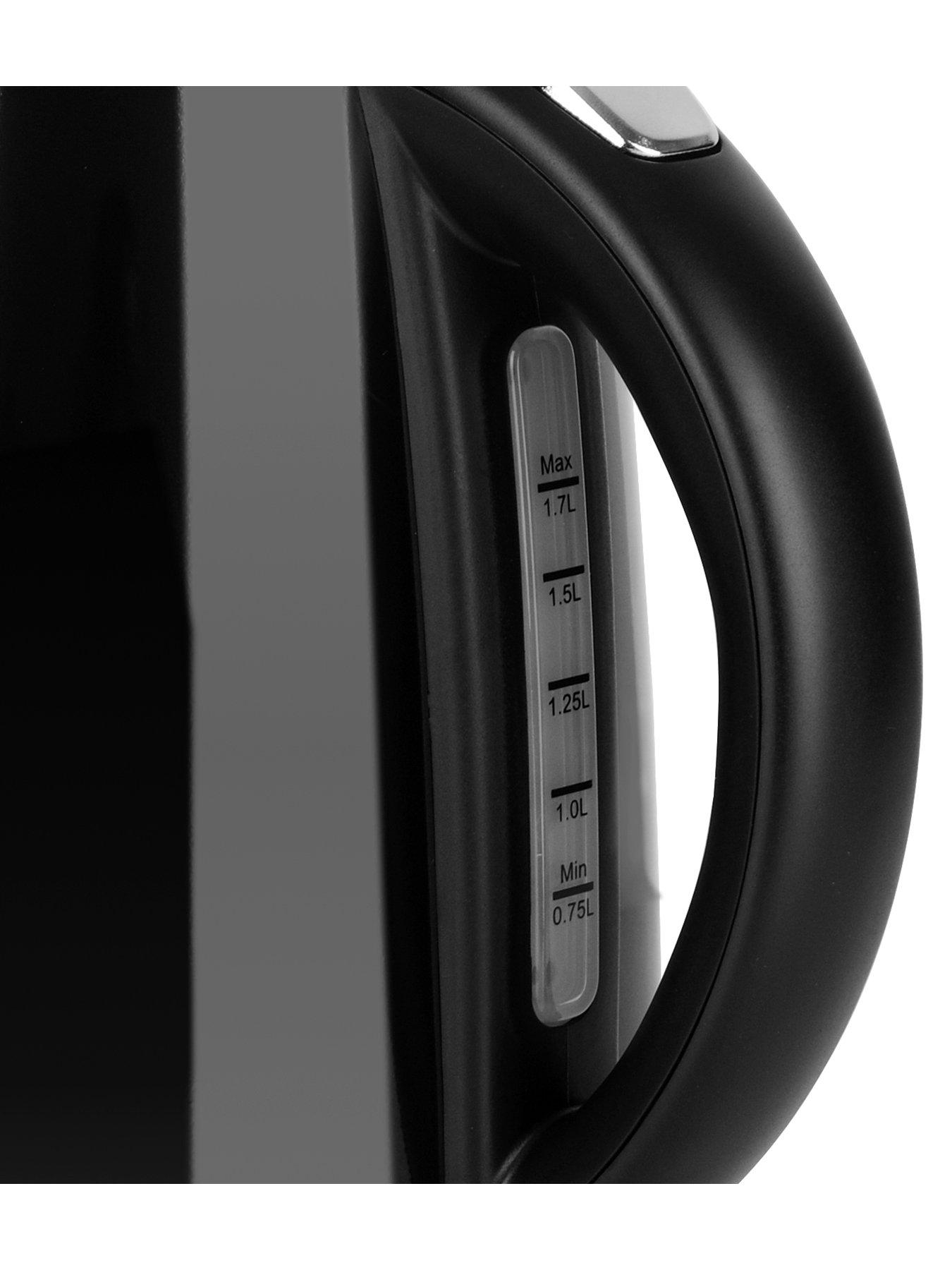 Image 6 of 6 of Swan Kettle &amp; Toaster 4-Slice Twin Pack&nbsp;- Black