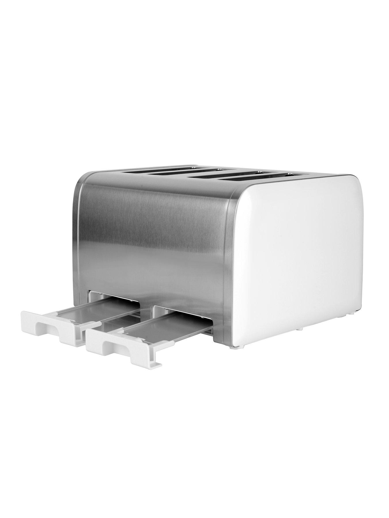Image 3 of 6 of Swan Kettle &amp; Toaster 4-Slice Twin Pack&nbsp;- White