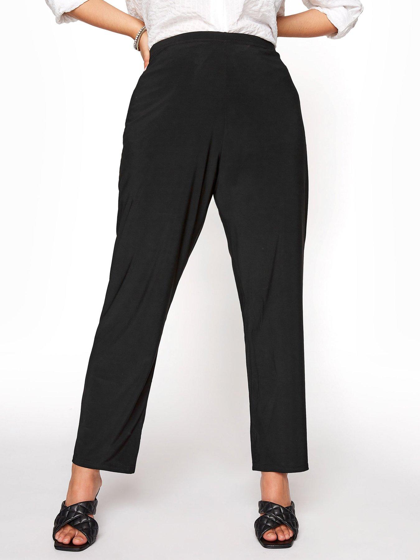 yours-yours-flat-front-30-wide-leg-trouser-black