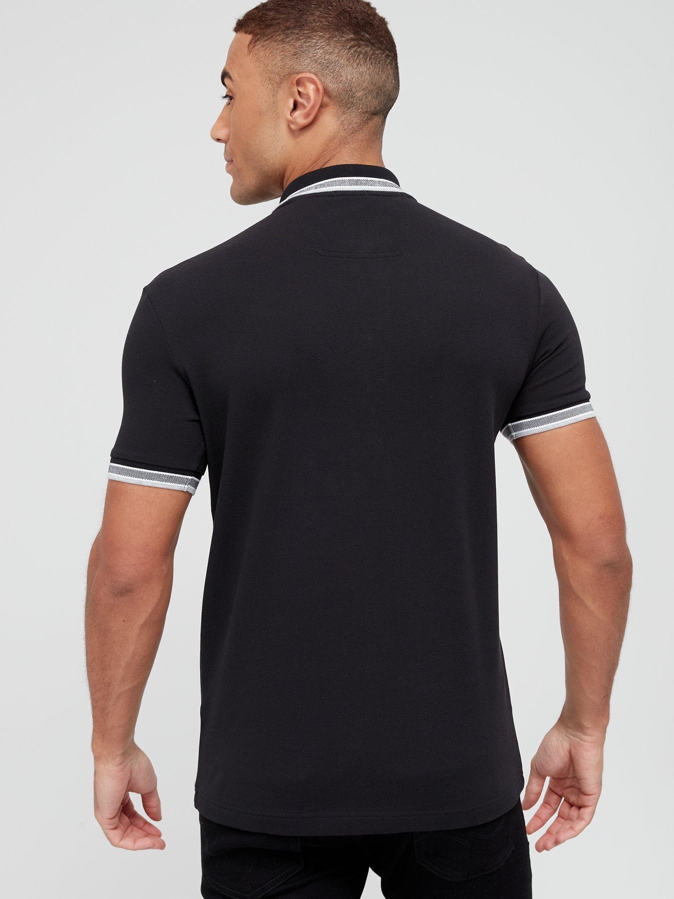 Image 2 of 4 of BOSS Paddy Polo Shirt - Black