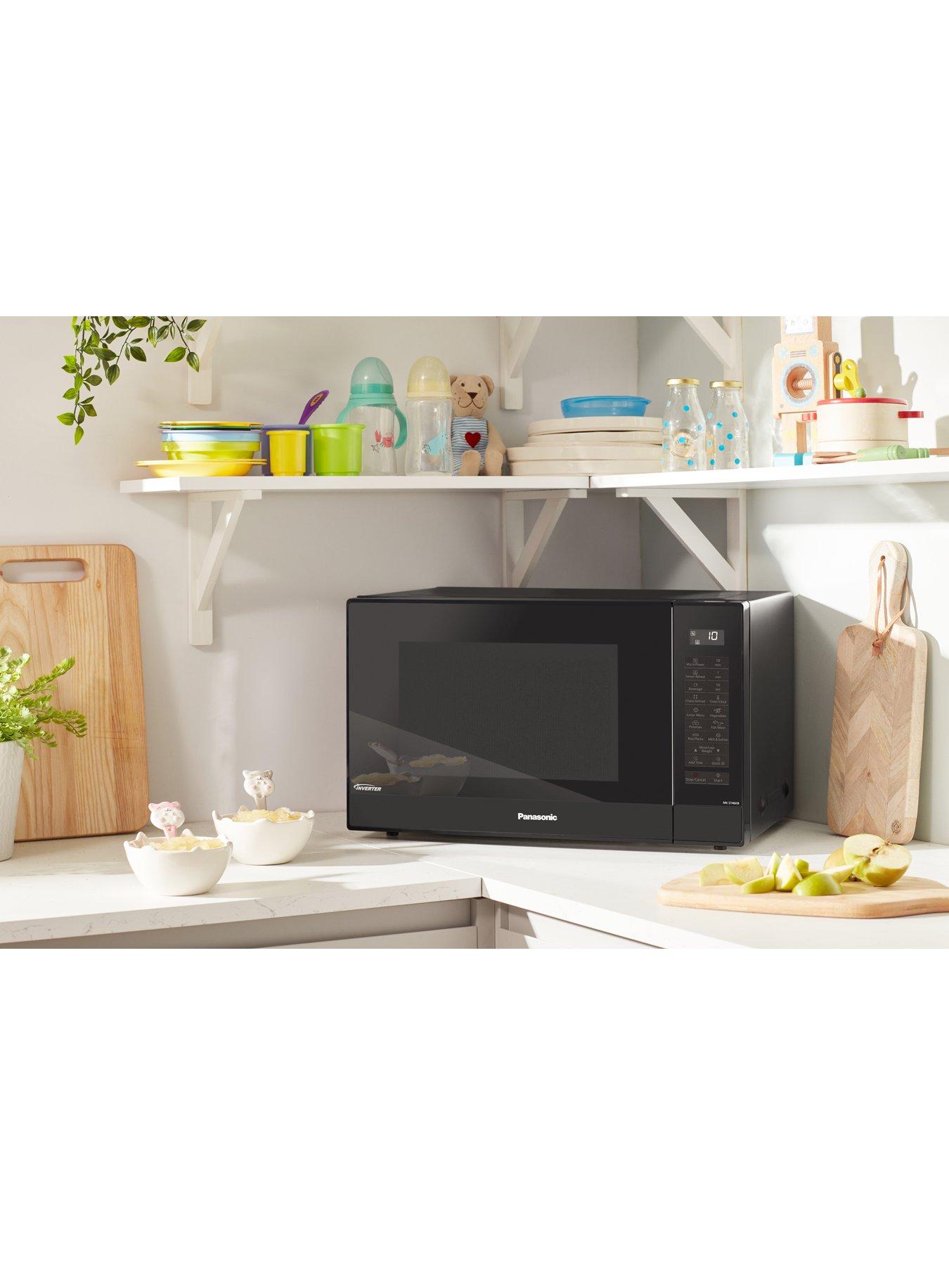 Image 6 of 6 of Panasonic NN-ST46KBBPQ Solo Microwave