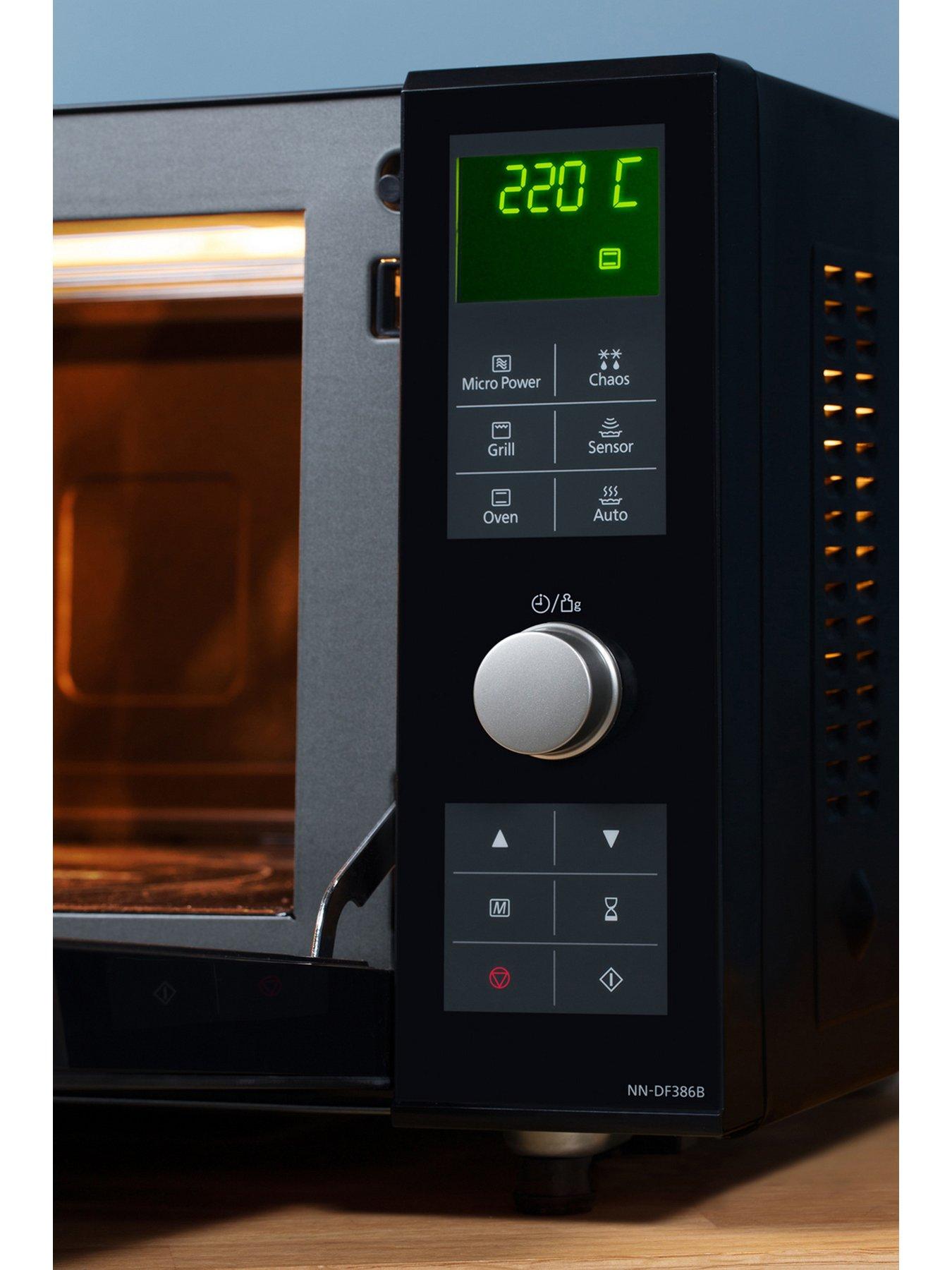 Image 3 of 6 of Panasonic Panasonic NN-DF386BBP 23L 3-in-1 Combination Microwave with Grill