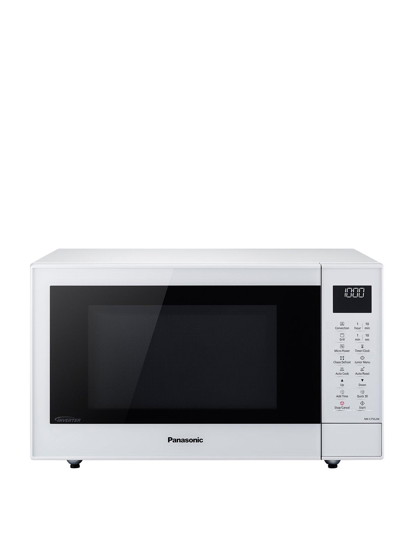 Image 1 of 4 of Panasonic Panasonic NN-CT55JWBPQ&nbsp;27-Litre Combination Microwave, Oven and Grill with Inverter Technology