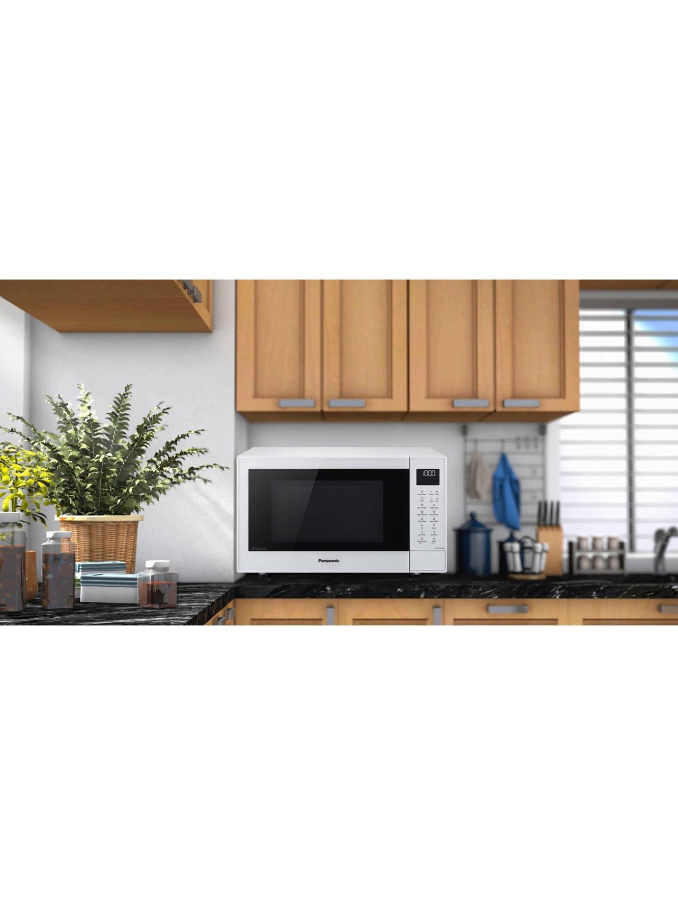 Image 4 of 4 of Panasonic Panasonic NN-CT55JWBPQ&nbsp;27-Litre Combination Microwave, Oven and Grill with Inverter Technology