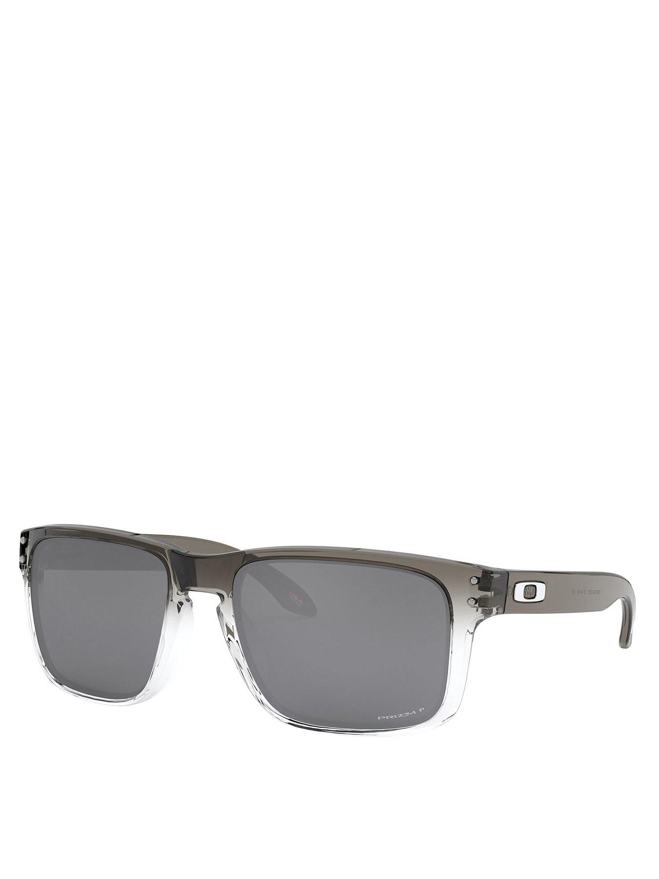 Oakley Holbrook Rectangle Grey Frame Grey Lens Sunglasses