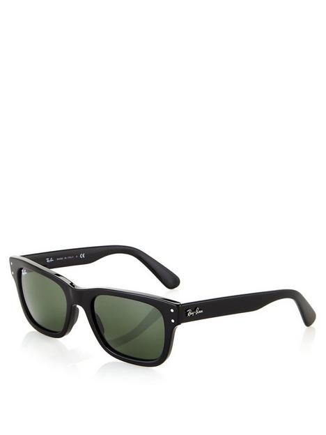 ray-ban-rectanglenbspframe-sunglasses-blacknbsp