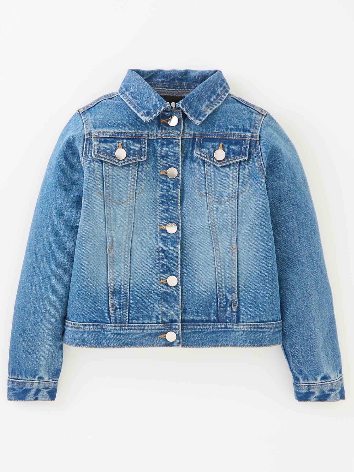 Children's denim jackets clearance matalan