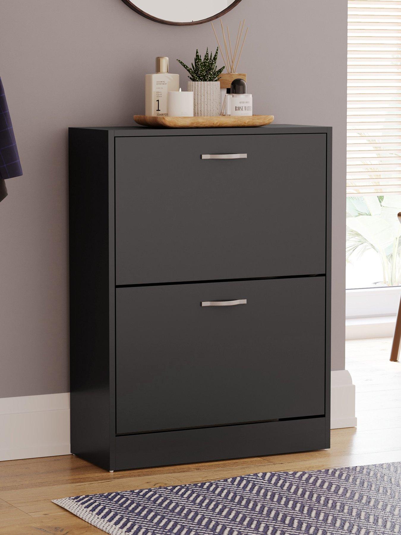 Vida Designs Bree 2 Drawer Shoe Cabinet