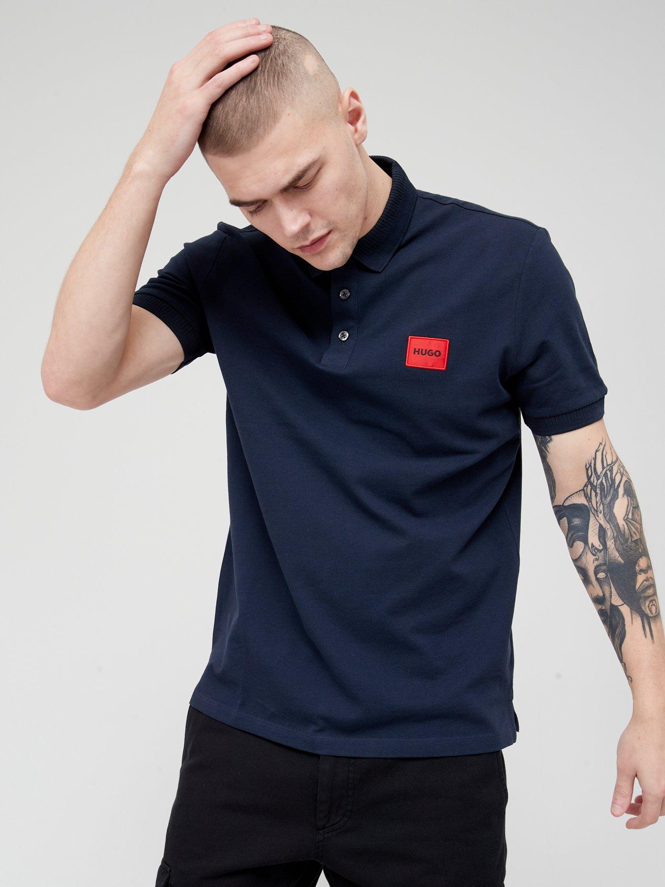 hugo-dereso-red-patch-logo-polo-shirt-dark-blue