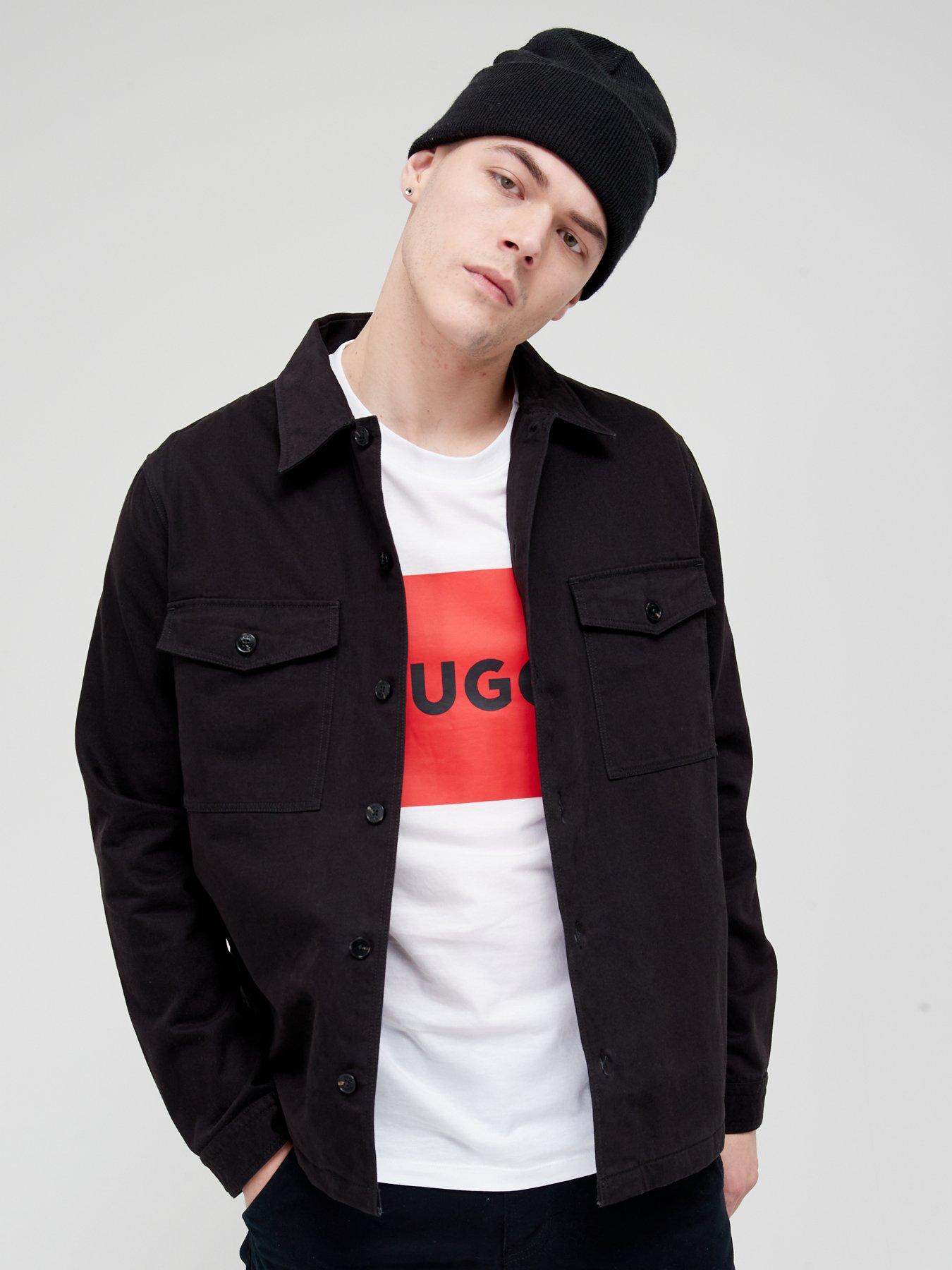 hugo-enalu-overshirt-black