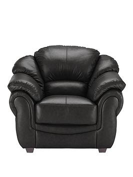 napoli-real-leatherfaux-leather-armchair